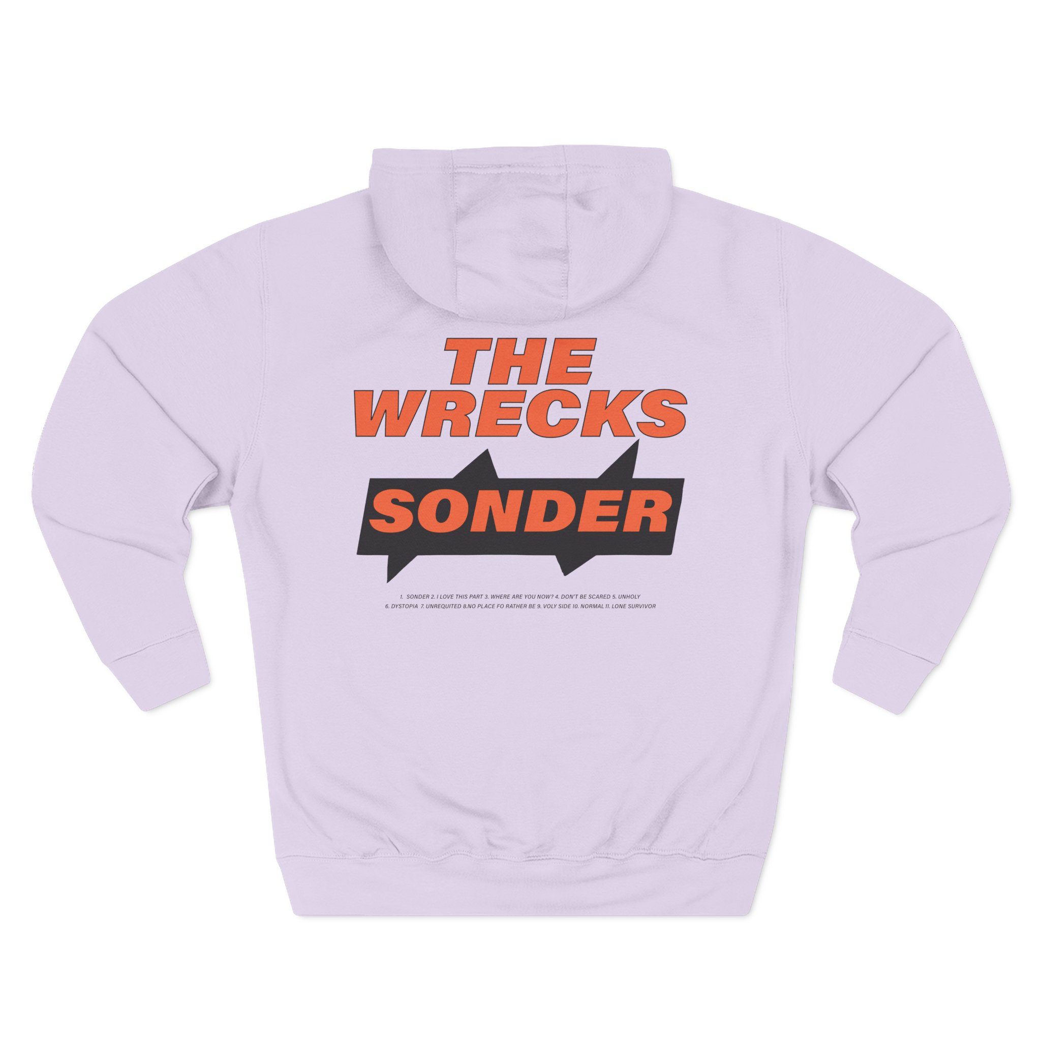 The Wrecks Sonder Three-Panel Fleece Hoodie