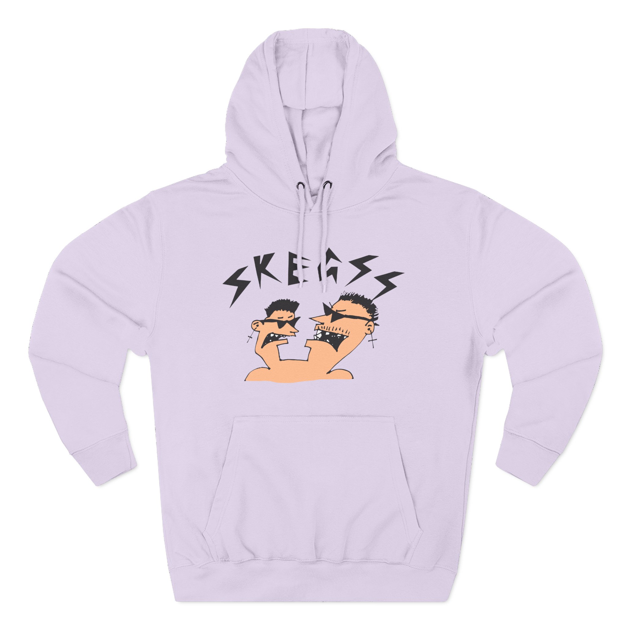 Skegss Two Heads Three-Panel Fleece Hoodie