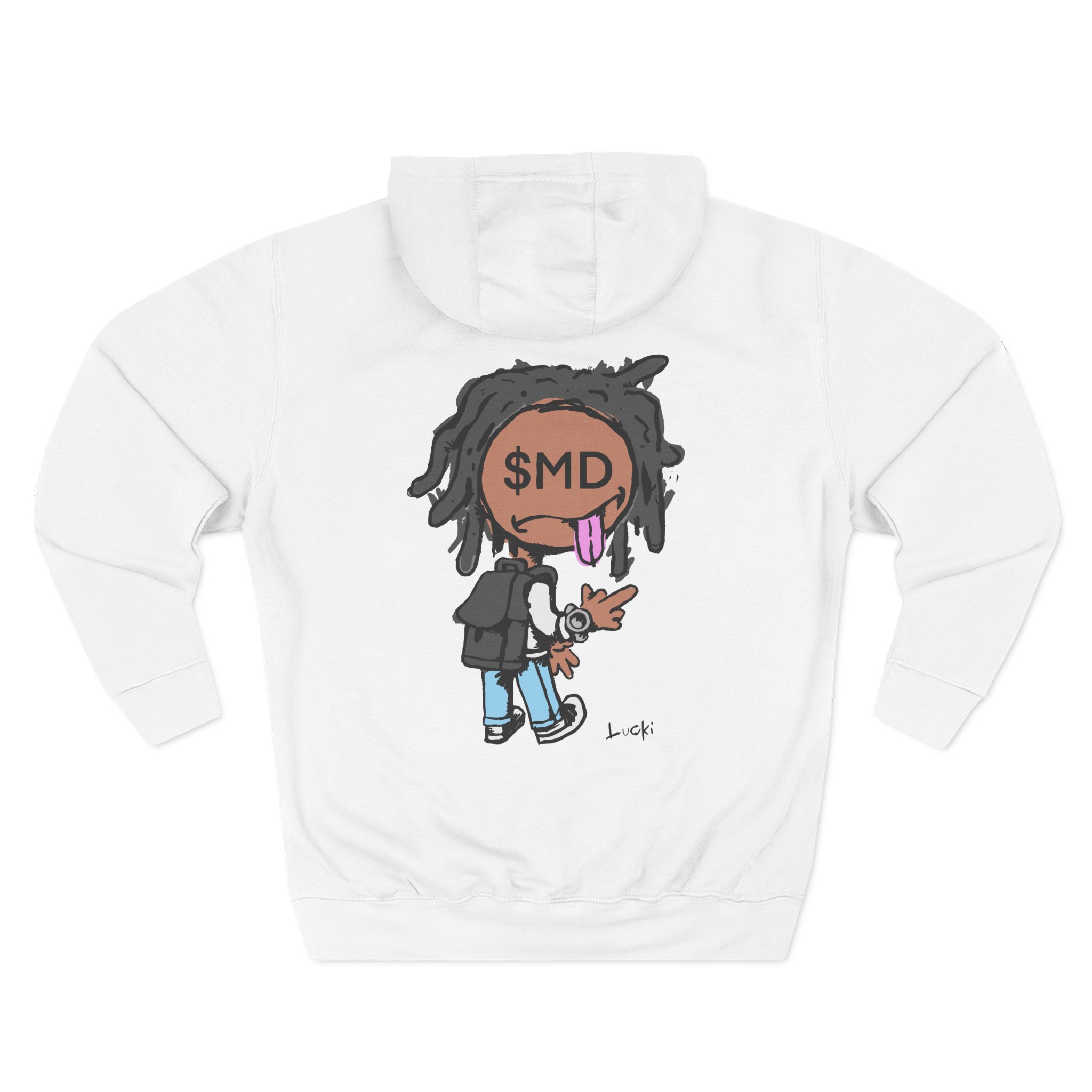 Lucki Flawless Like Me SMD Three-Panel Fleece Hoodie