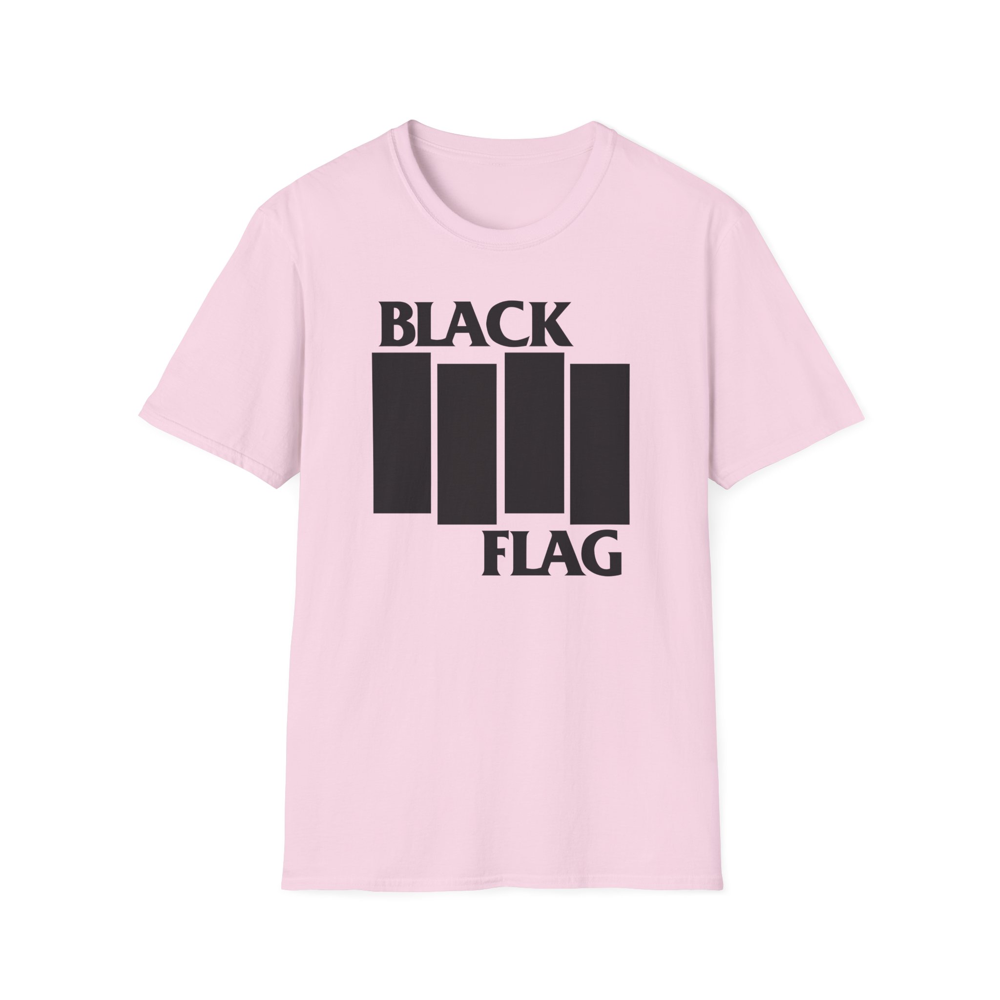 Black Flag Bars Unisex Softstyle T-Shirt