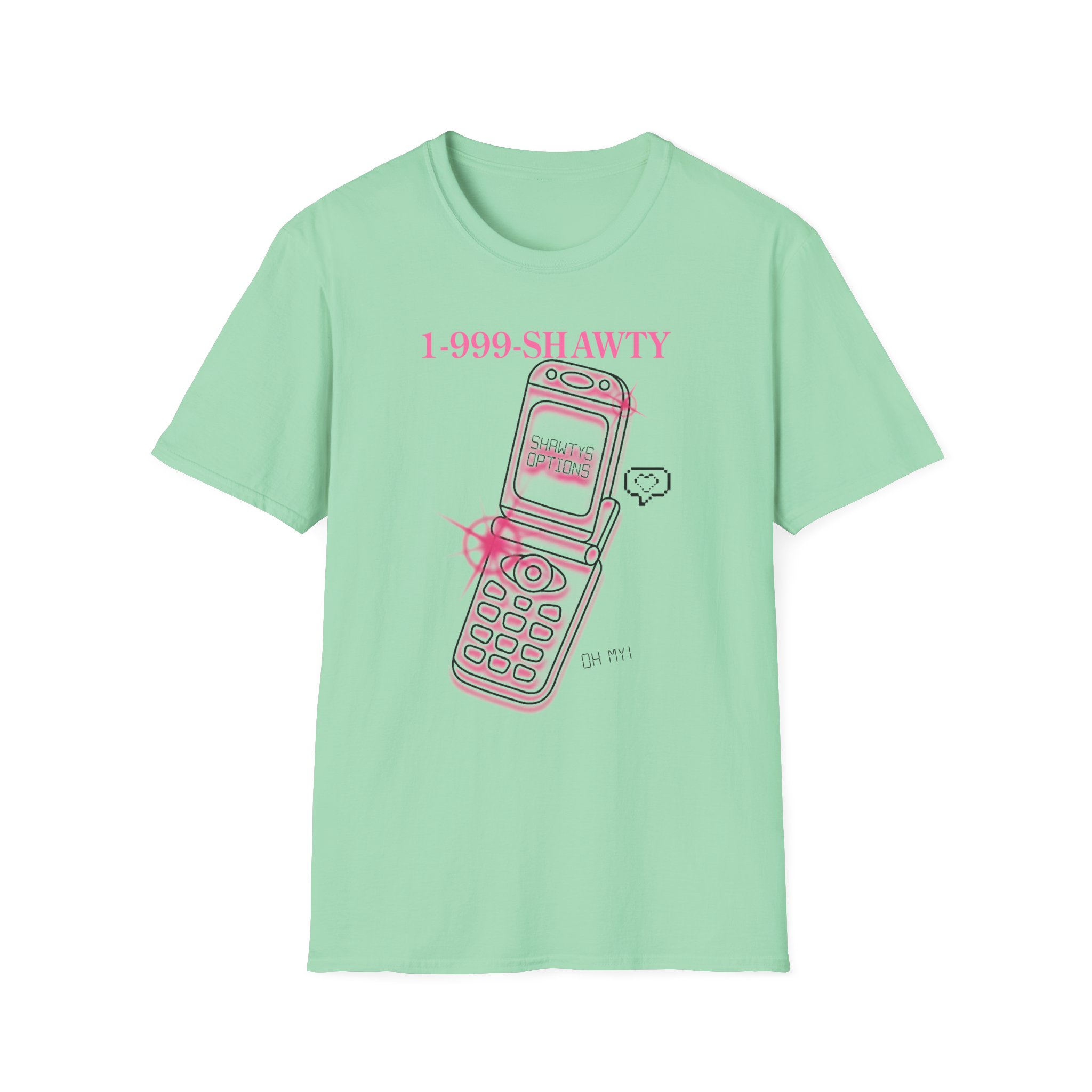 Shawty Bae Shawty Hotline Unisex Softstyle T-Shirt