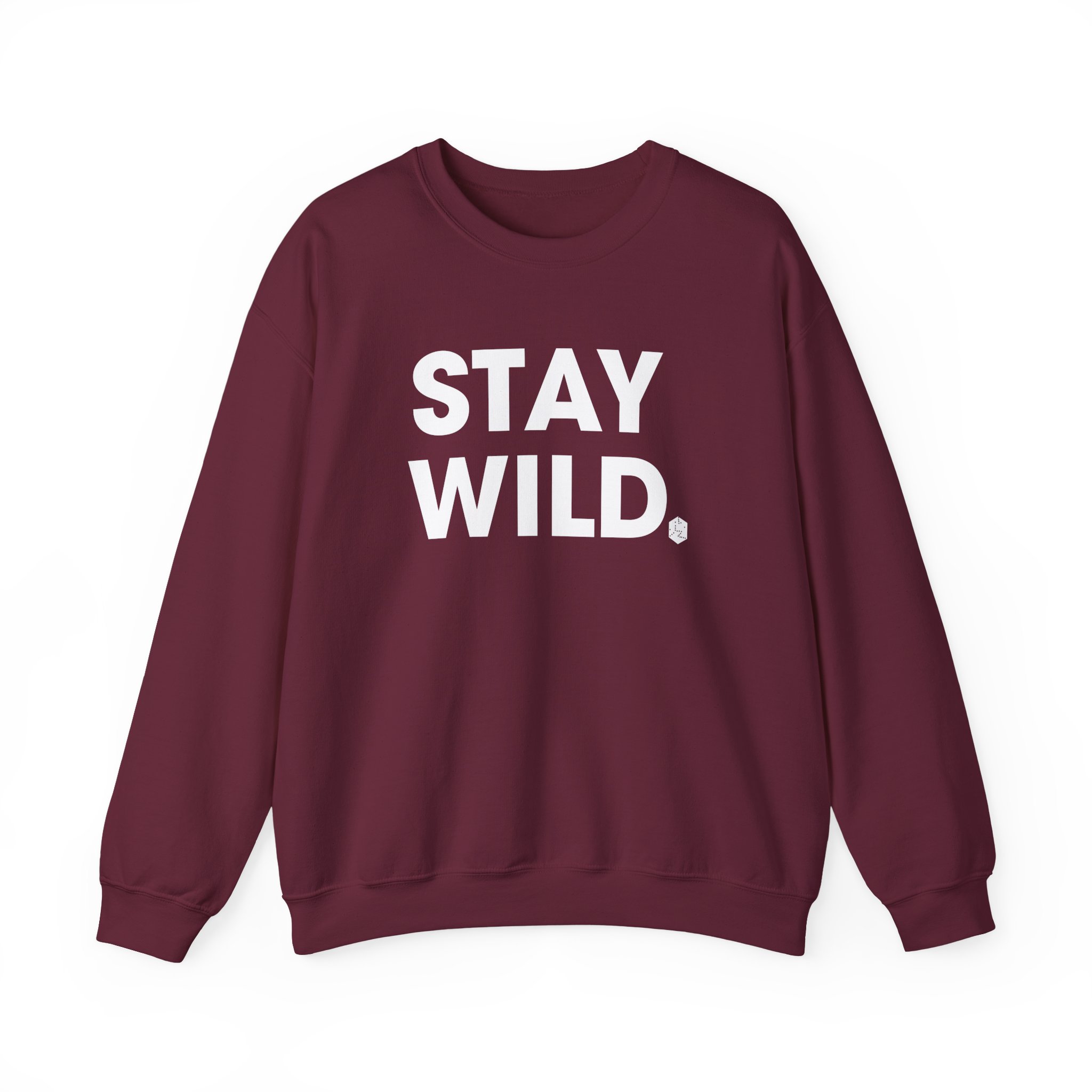 Wild Pink Stay Unisex Heavy Blendâ„¢ Crewneck Sweatshirt