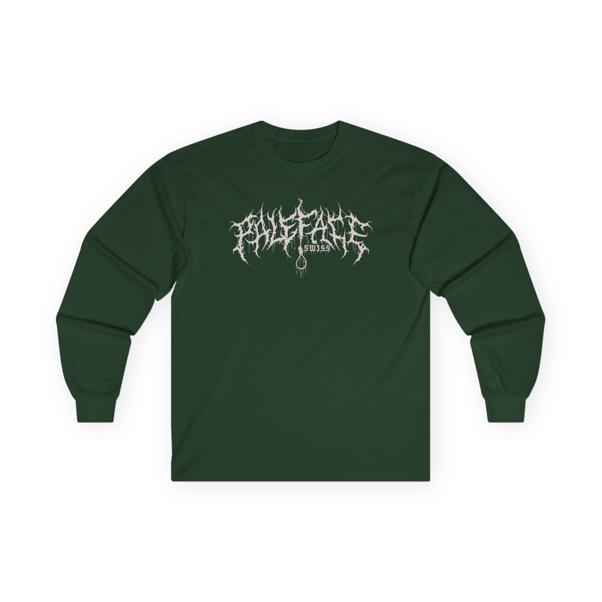 Paleface Washed Out Premium Logo Unisex Ultra Cotton Long Sleeve Tee