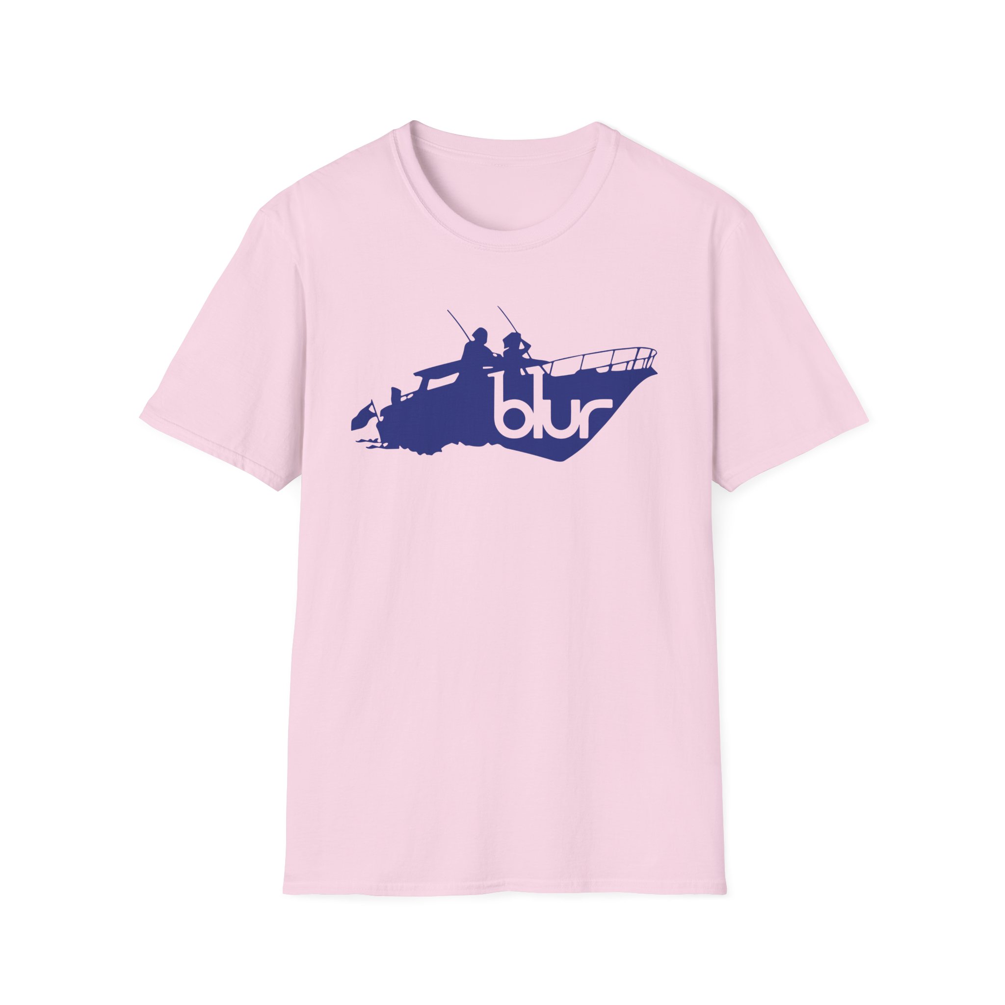 Blur Sunday Sunday Boat Unisex Softstyle T-Shirt