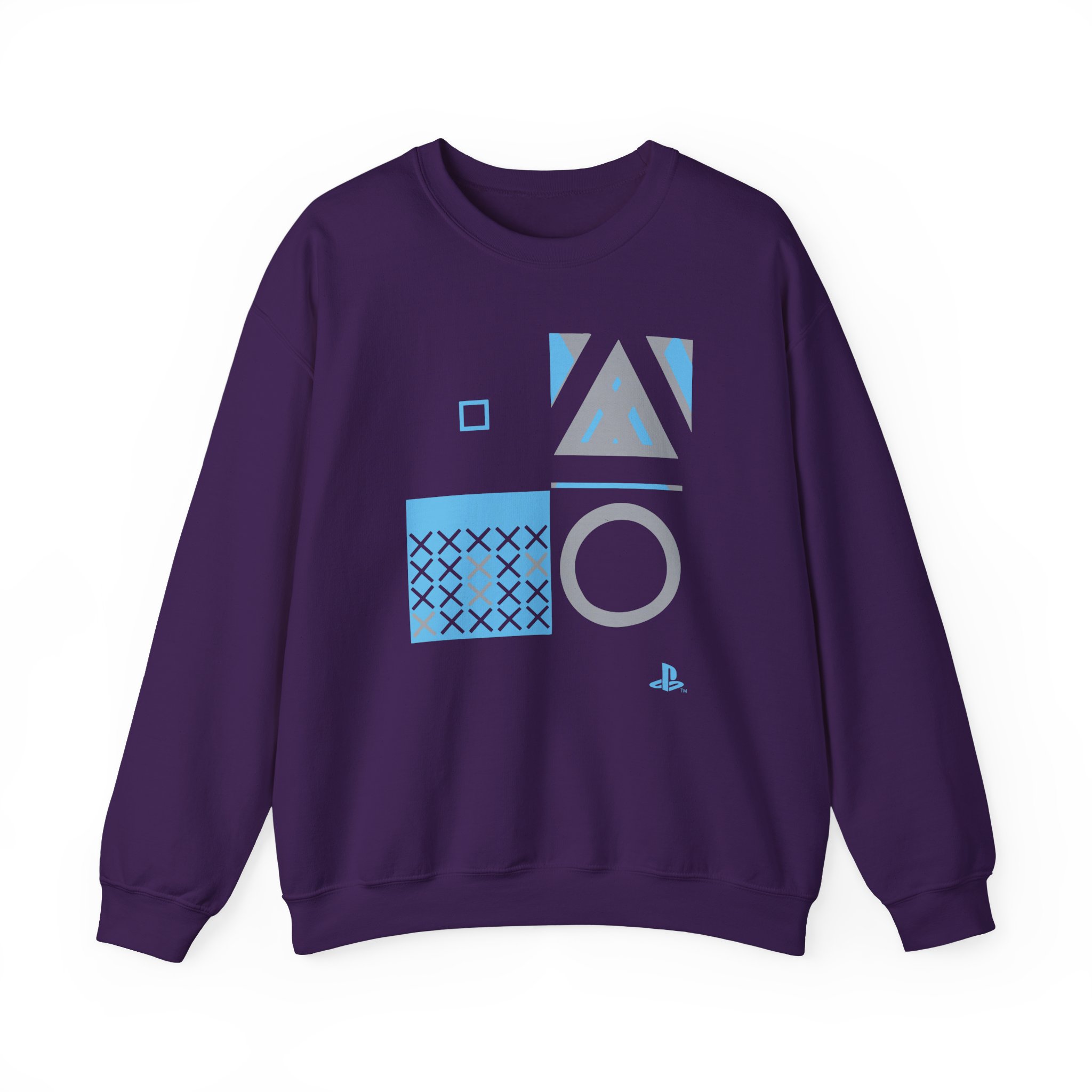Playstation Unisex Heavy Blendâ„¢ Crewneck Sweatshirt