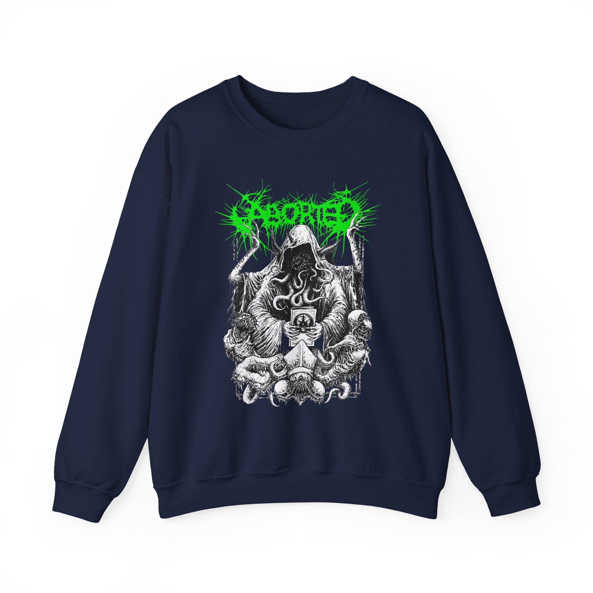 Aborted Cthulhu C&c Tour Unisex Heavy Blendâ„¢ Crewneck Sweatshirt