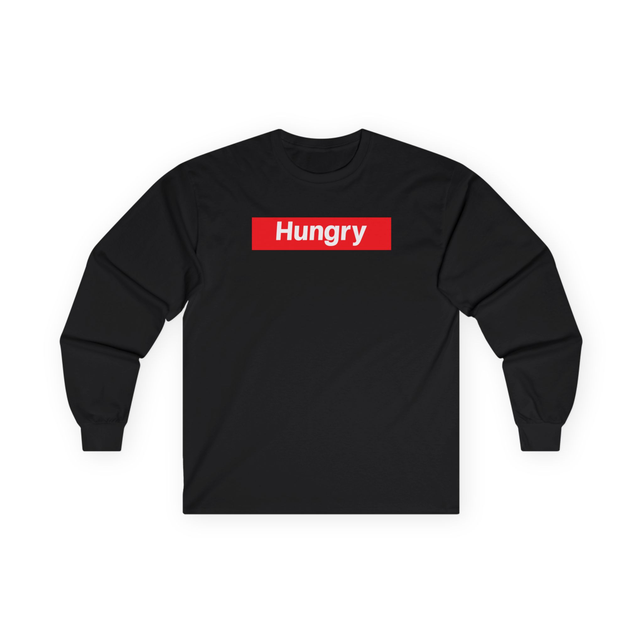 Hungry Box Logo Unisex Ultra Cotton Long Sleeve Tee