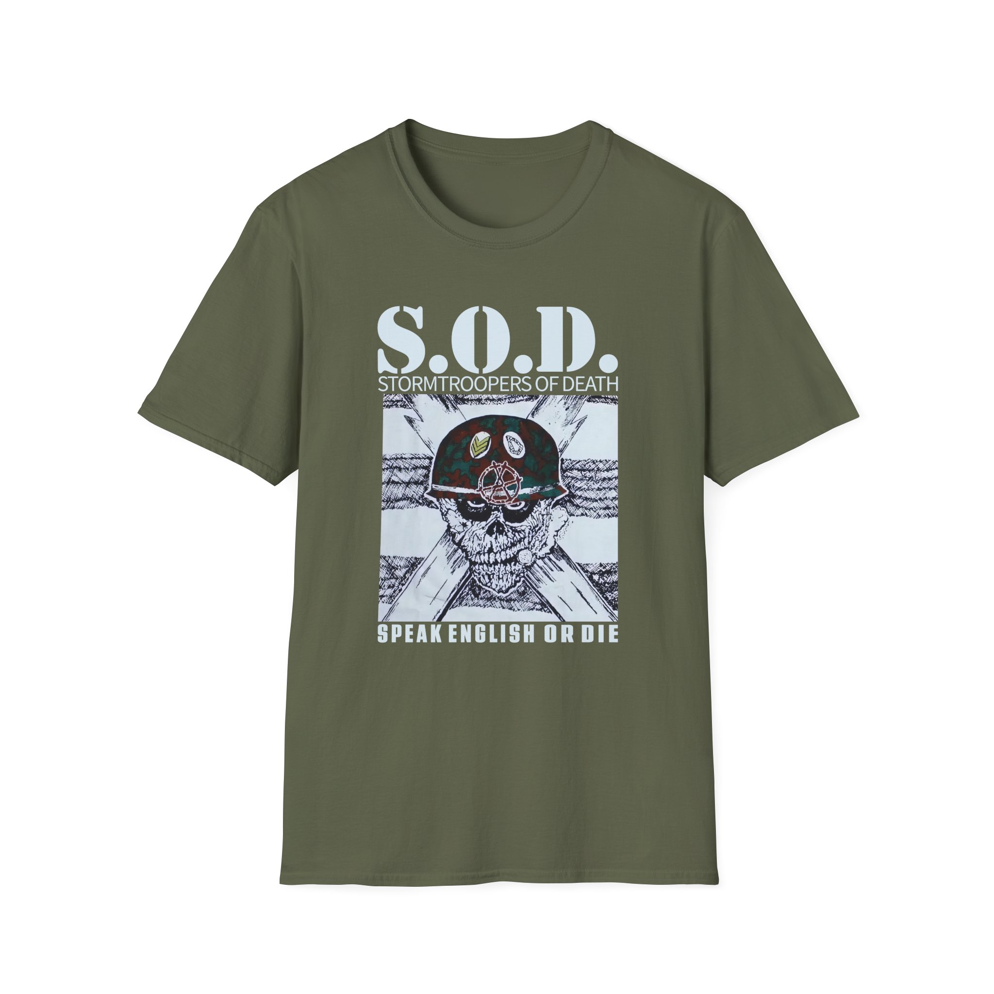 Stormtroopers of Death S.o.d. Band Unisex Softstyle T-Shirt