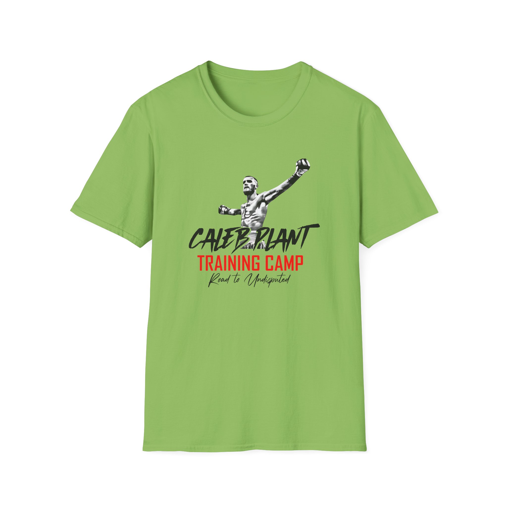Caleb Plant Training Camp W/ Image Unisex Softstyle T-Shirt