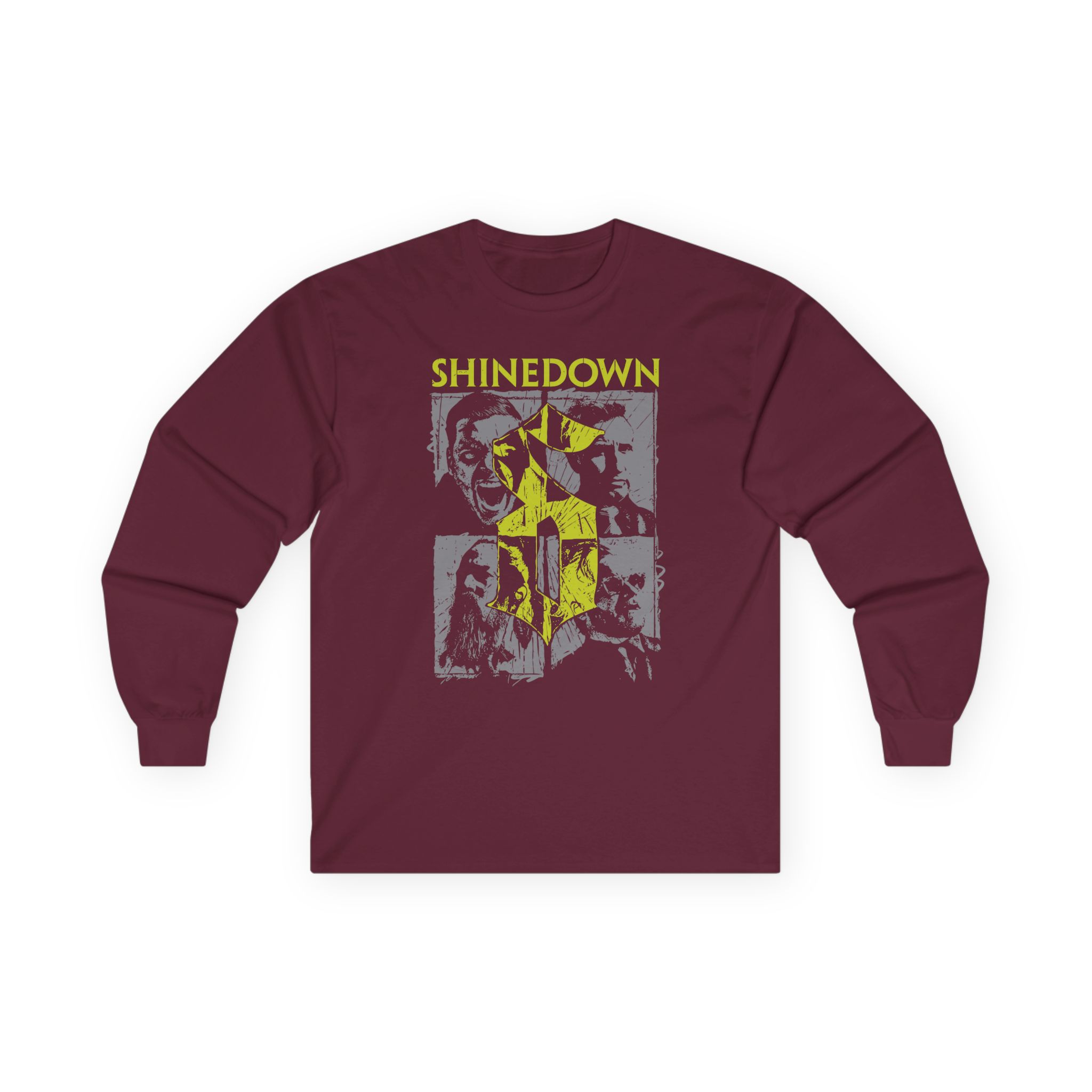 Shinedown Women's Photo Unisex Ultra Cotton Long Sleeve Tee
