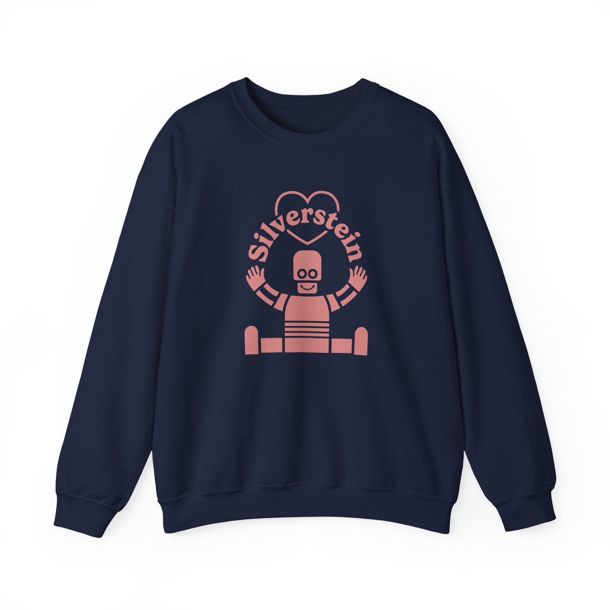 Silverstein Robot Unisex Heavy Blendâ„¢ Crewneck Sweatshirt