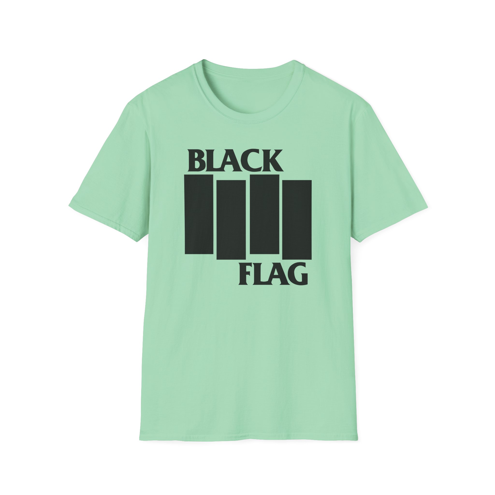 Black Flag Bars Unisex Softstyle T-Shirt