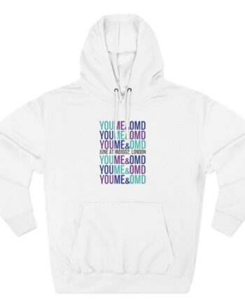 Omd Three-Panel Fleece Hoodie