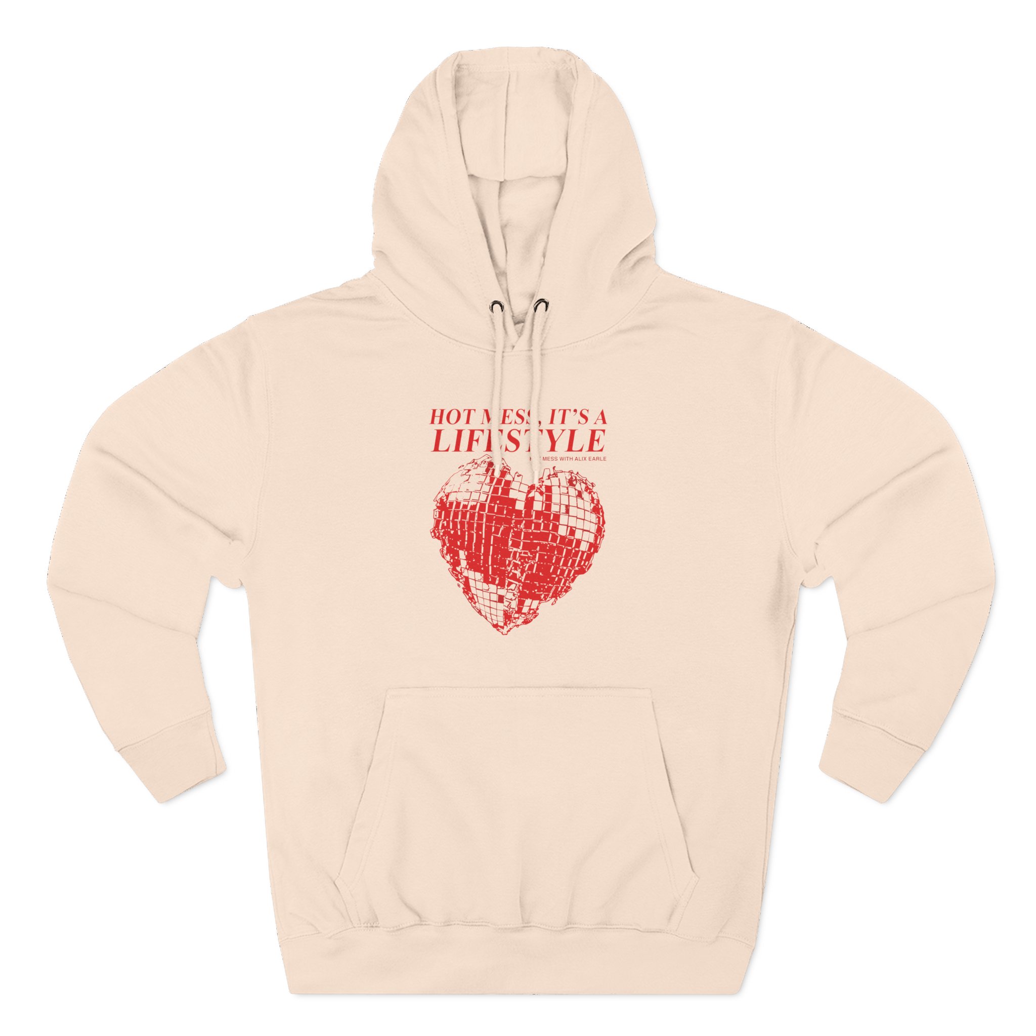 Alix Earle Unwell Three-Panel Fleece Hoodie