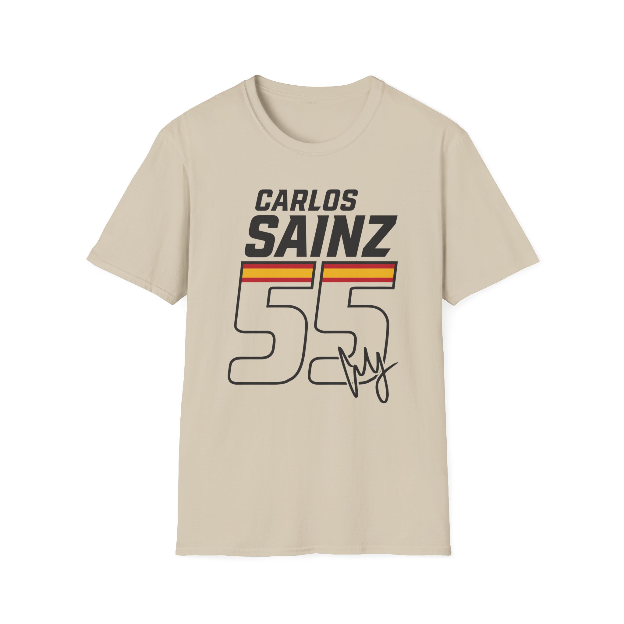 Carlos Sainz 55 Unisex Softstyle T-Shirt
