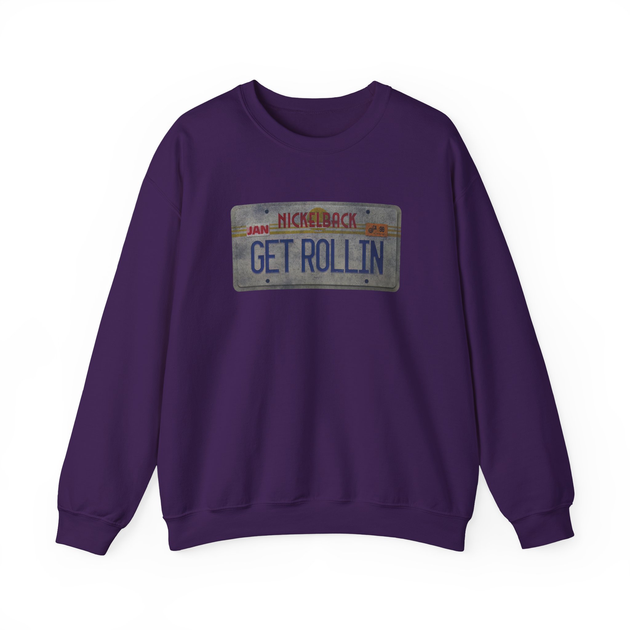 Nickelback Get Rollin Unisex Heavy Blendâ„¢ Crewneck Sweatshirt