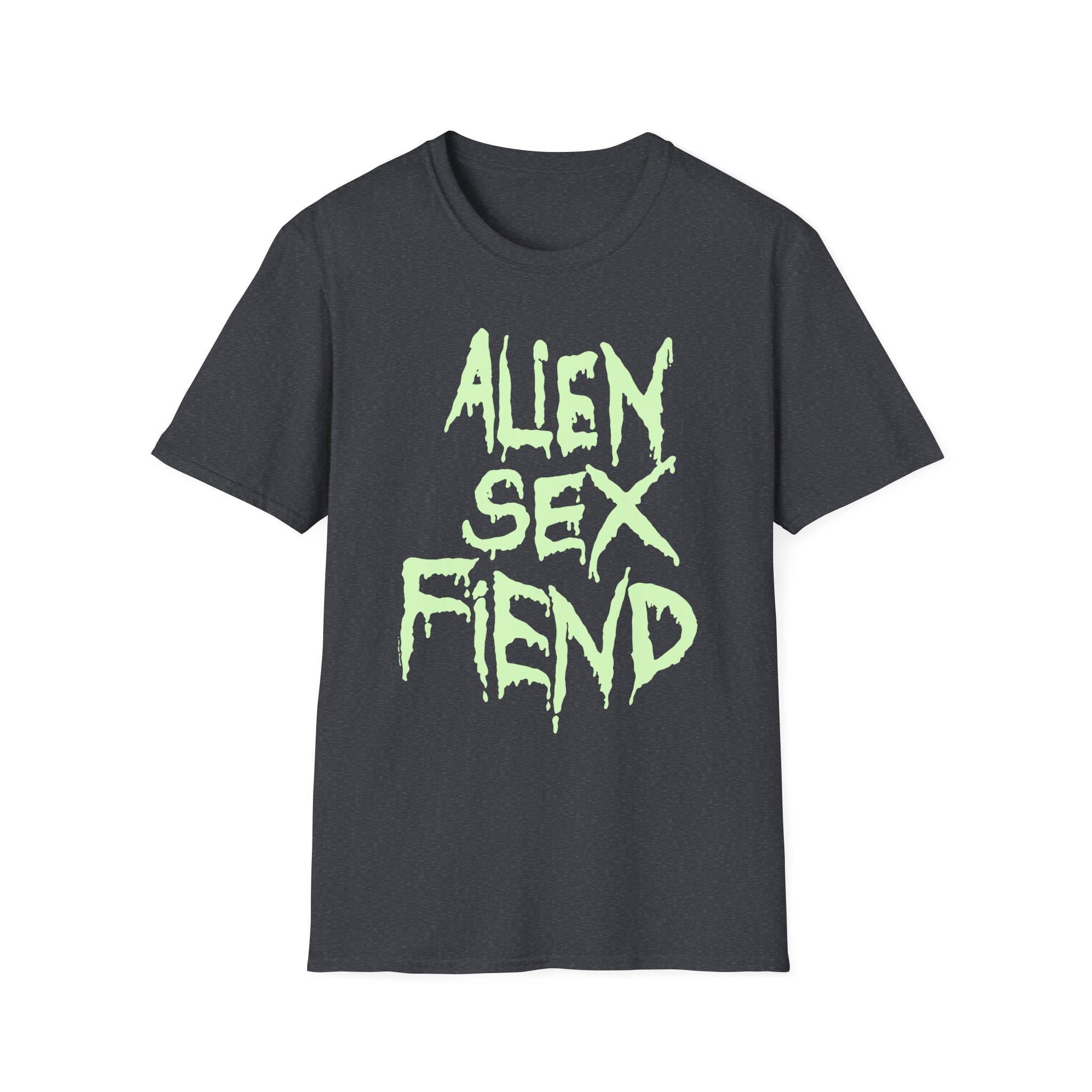 Alien Sex Fiend Glow in the Dark Unisex Softstyle T-Shirt