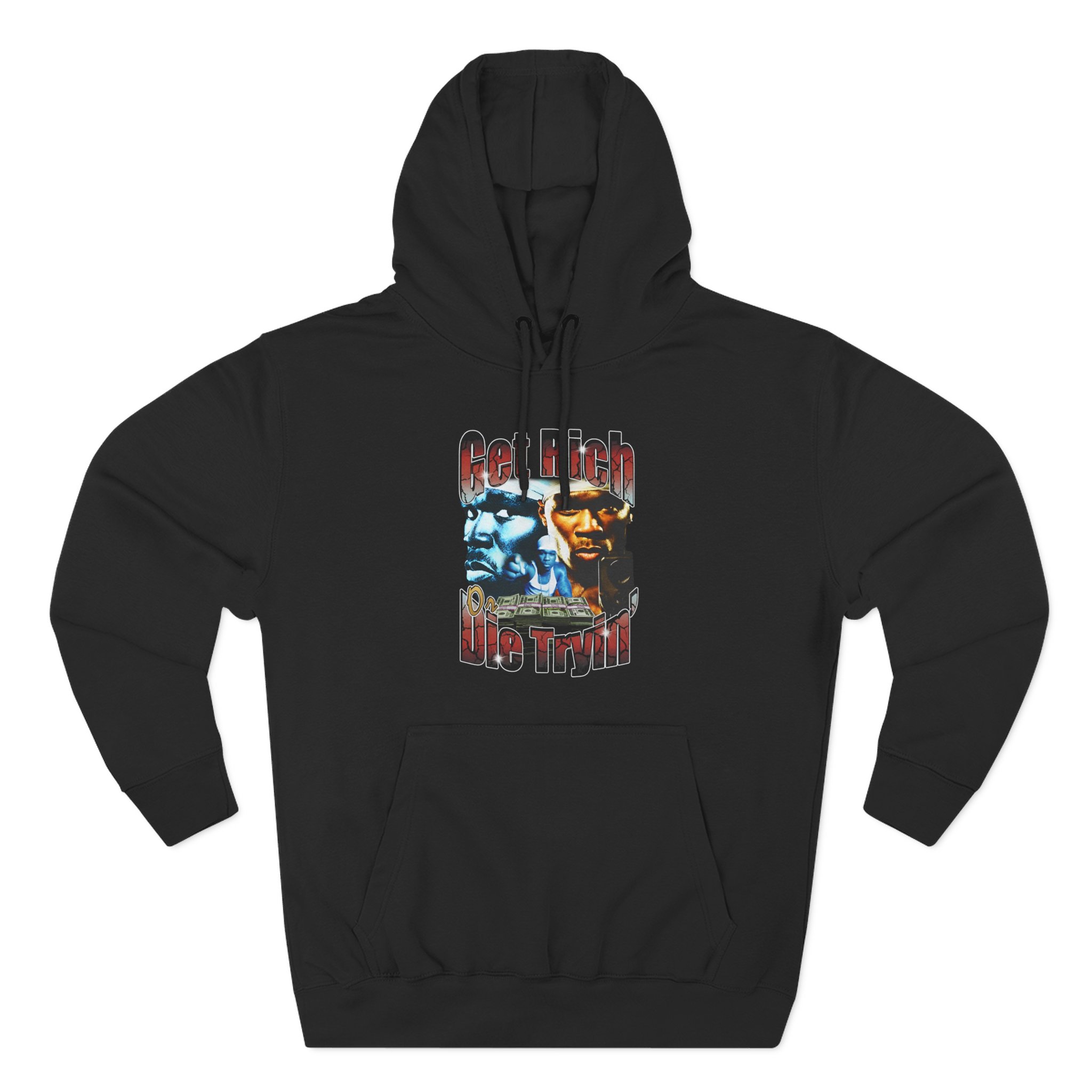 50 Cent Get Rich or Die Tryin Three-Panel Fleece Hoodie