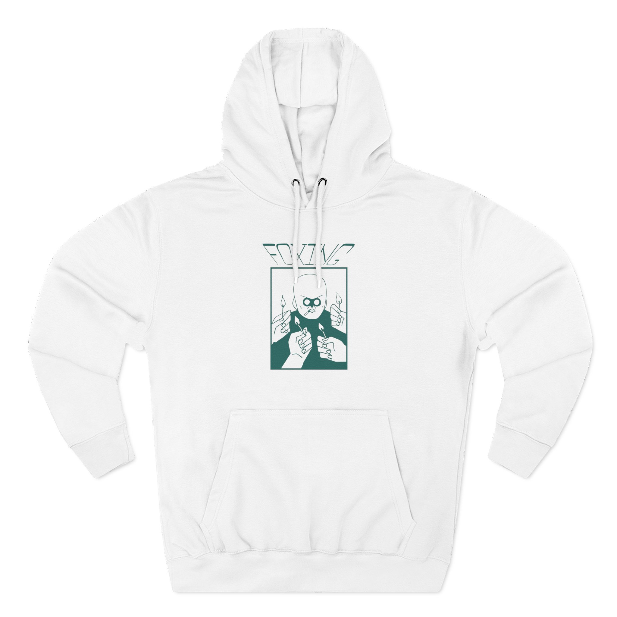 Foxing Cigman Three-Panel Fleece Hoodie