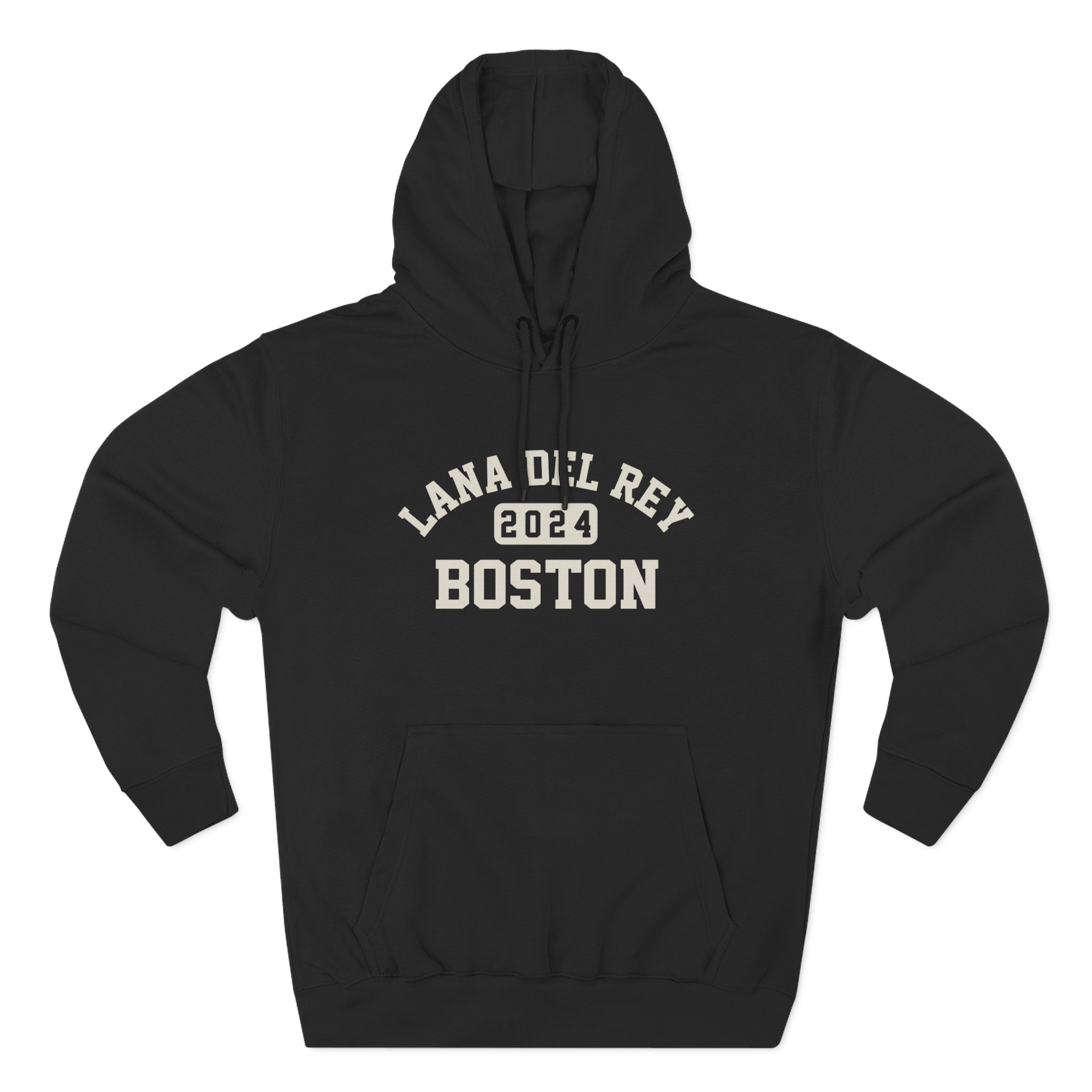 Lanadelrey Three-Panel Fleece Hoodie