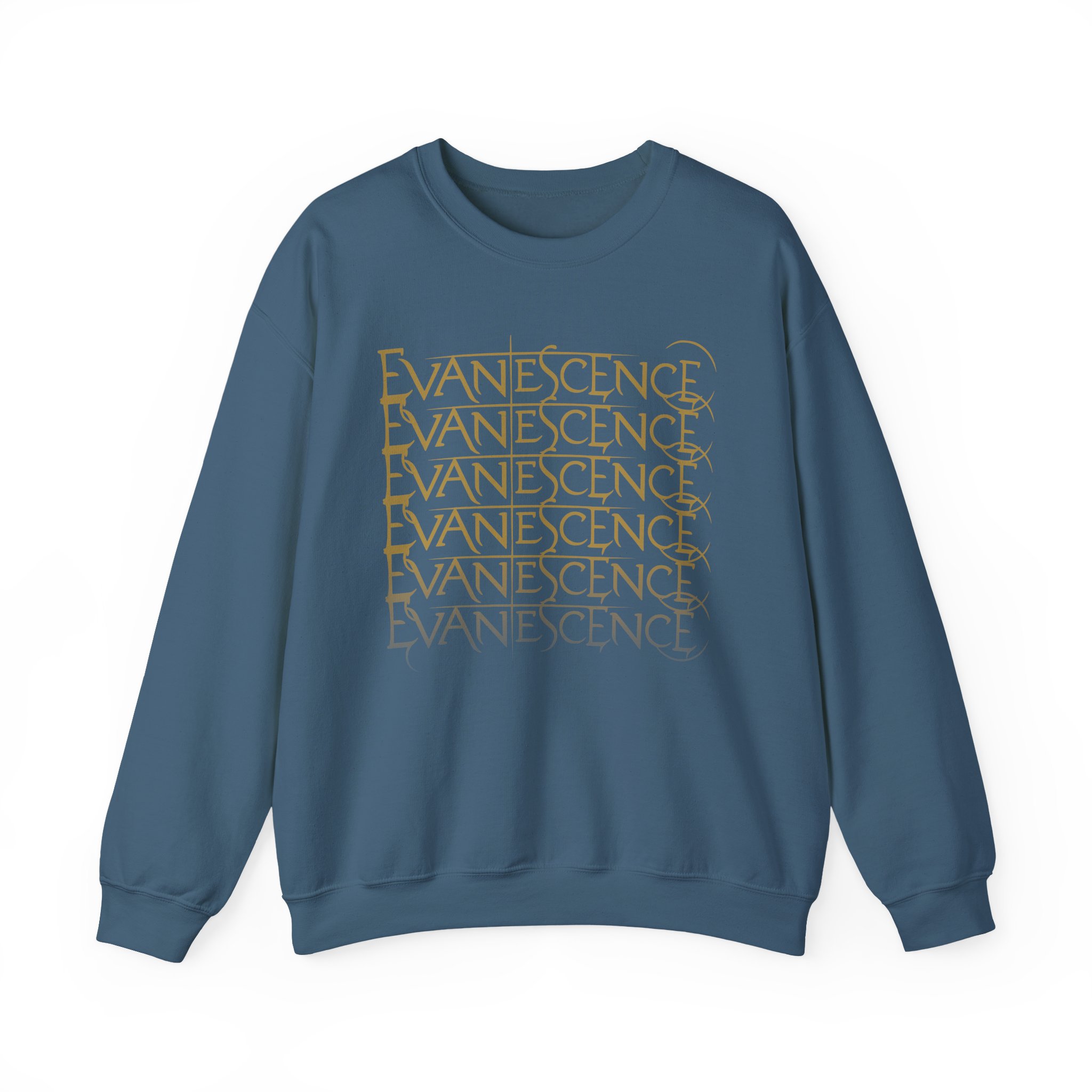 Evanescence Repeat Logo Unisex Heavy Blendâ„¢ Crewneck Sweatshirt