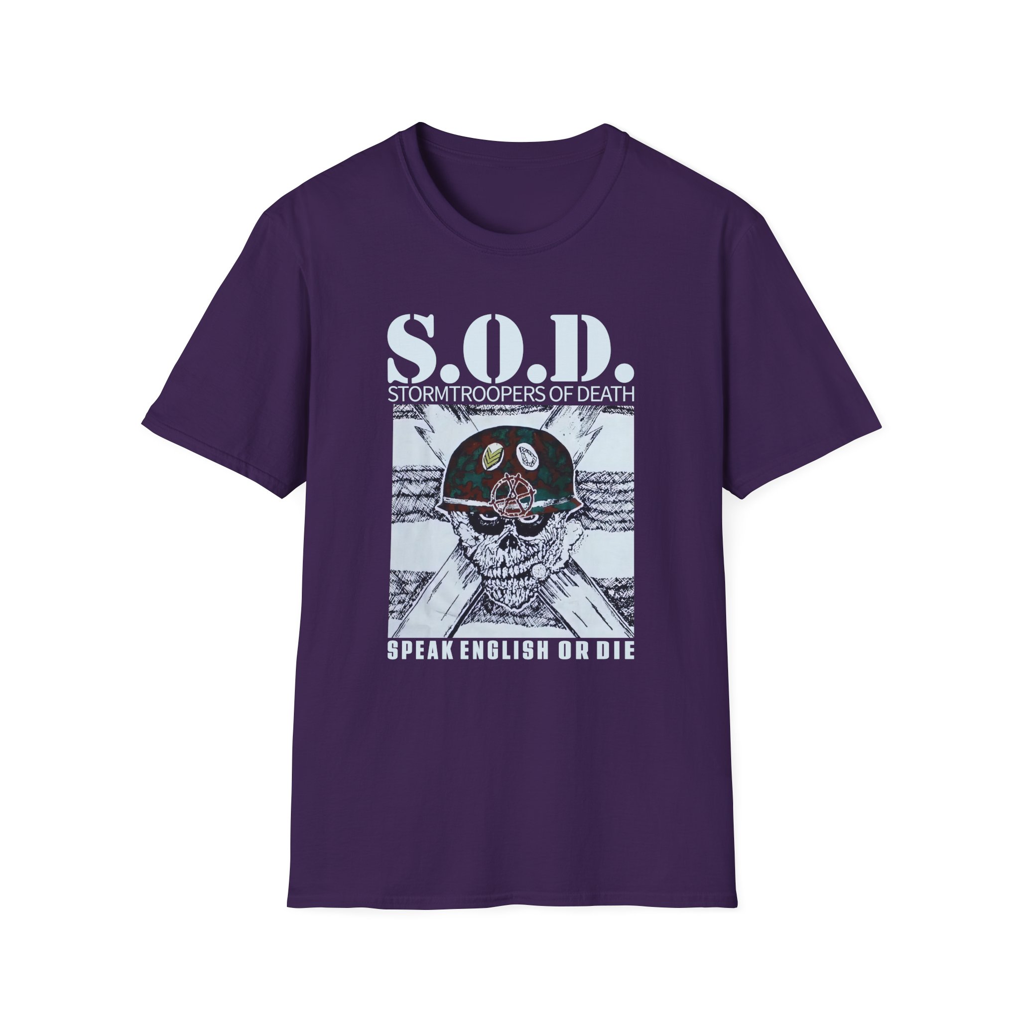Stormtroopers of Death S.o.d. Band Unisex Softstyle T-Shirt