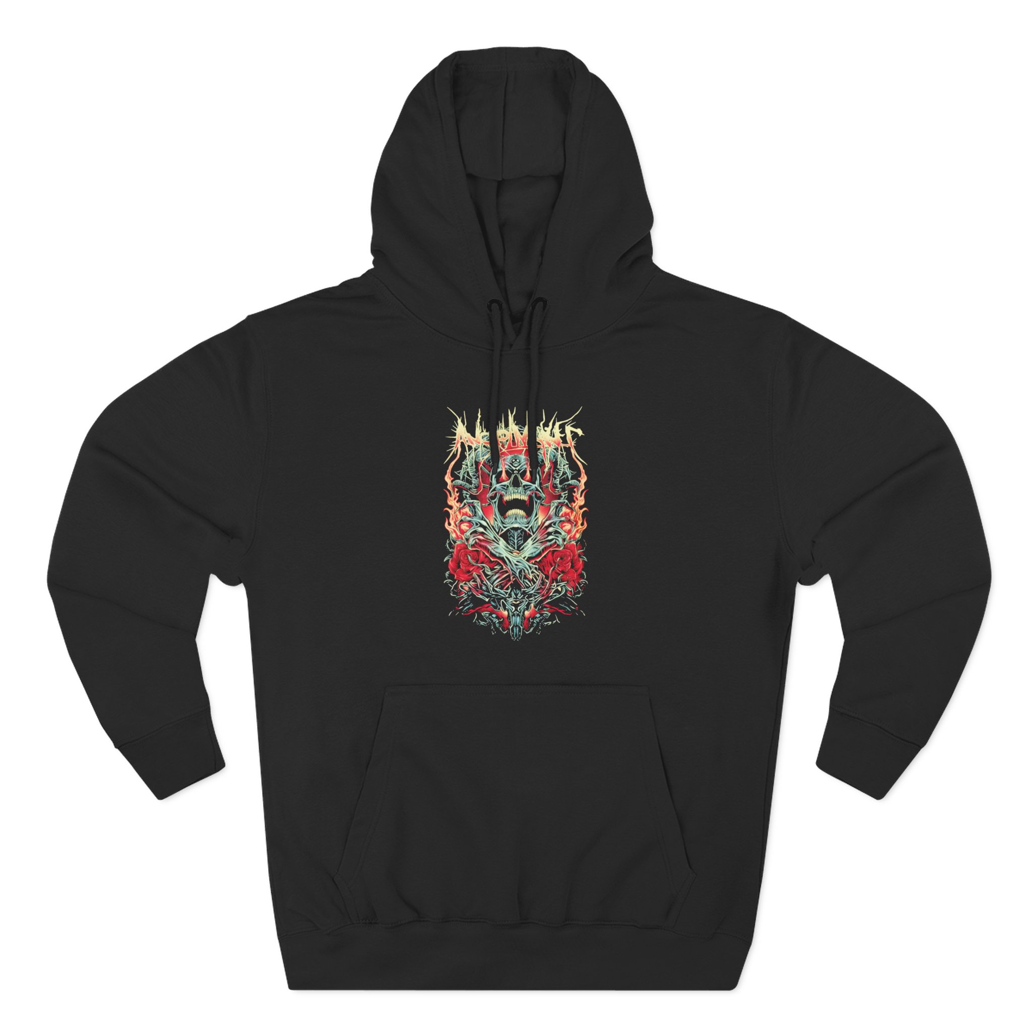 Angelmaker Demon Roses Three-Panel Fleece Hoodie