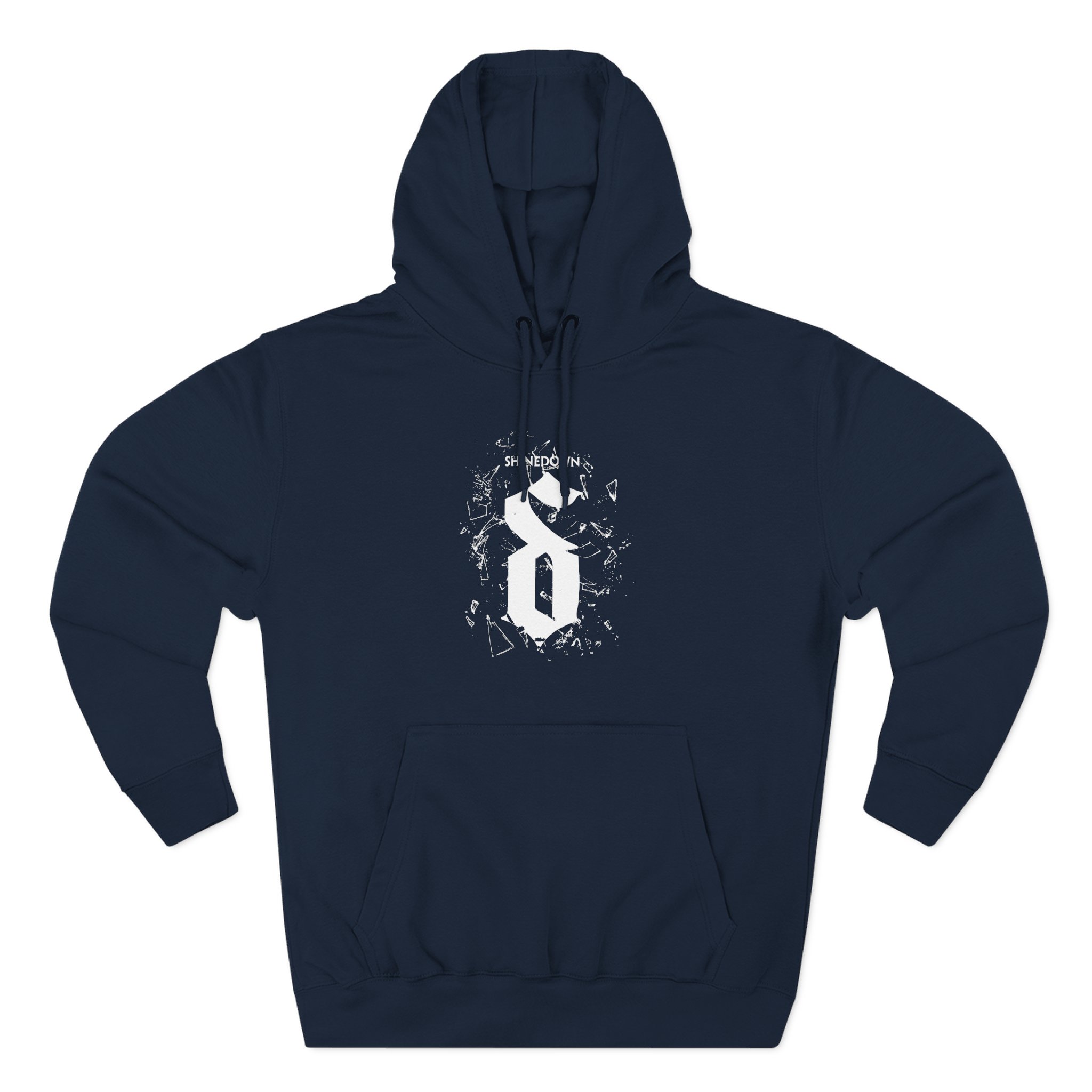 Shinedown Shattered Three-Panel Fleece Hoodie