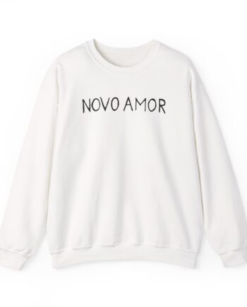 Novo Amor Text Unisex Heavy Blend™ Crewneck Sweatshirt