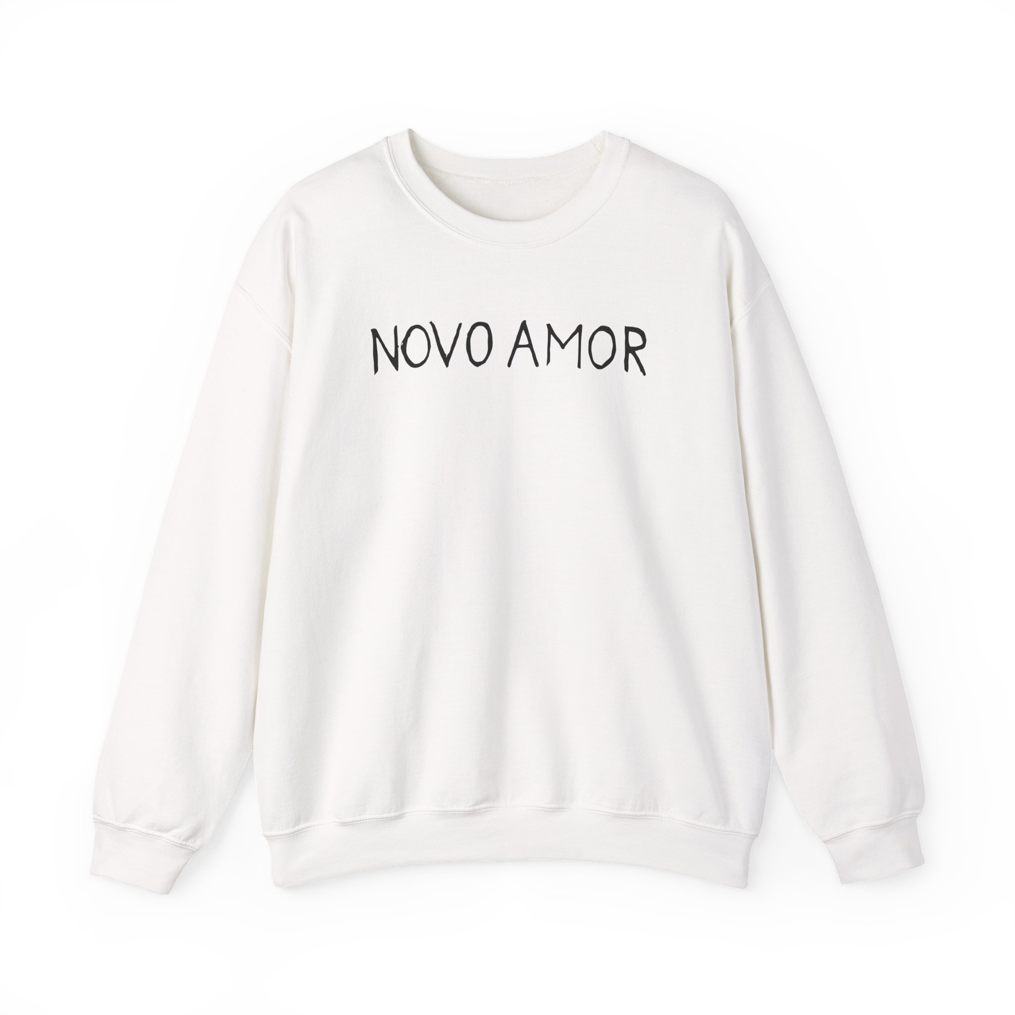 Novo Amor Text Unisex Heavy Blendâ„¢ Crewneck Sweatshirt