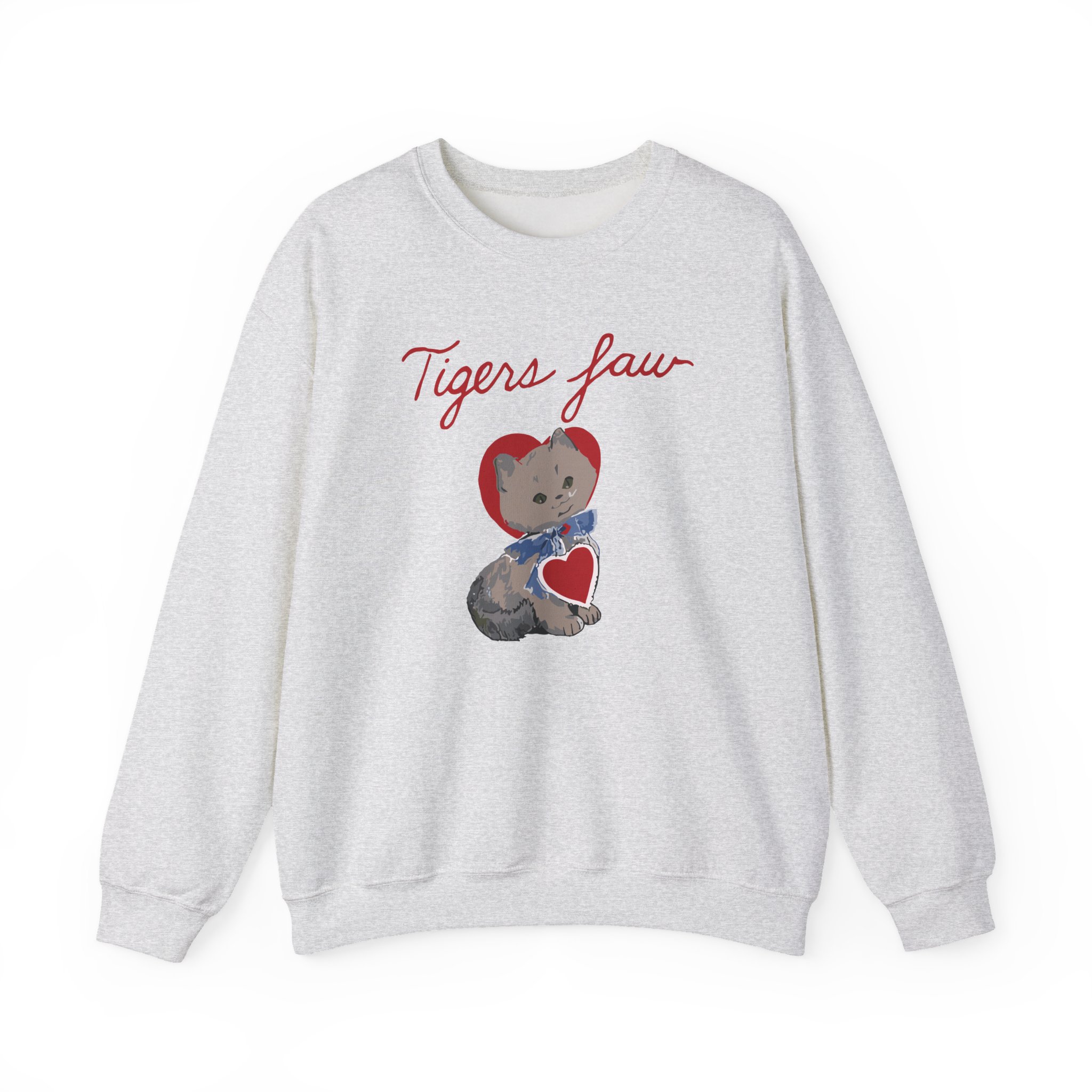 Tigers Jaw kitty baby Unisex Heavy Blendâ„¢ Crewneck Sweatshirt