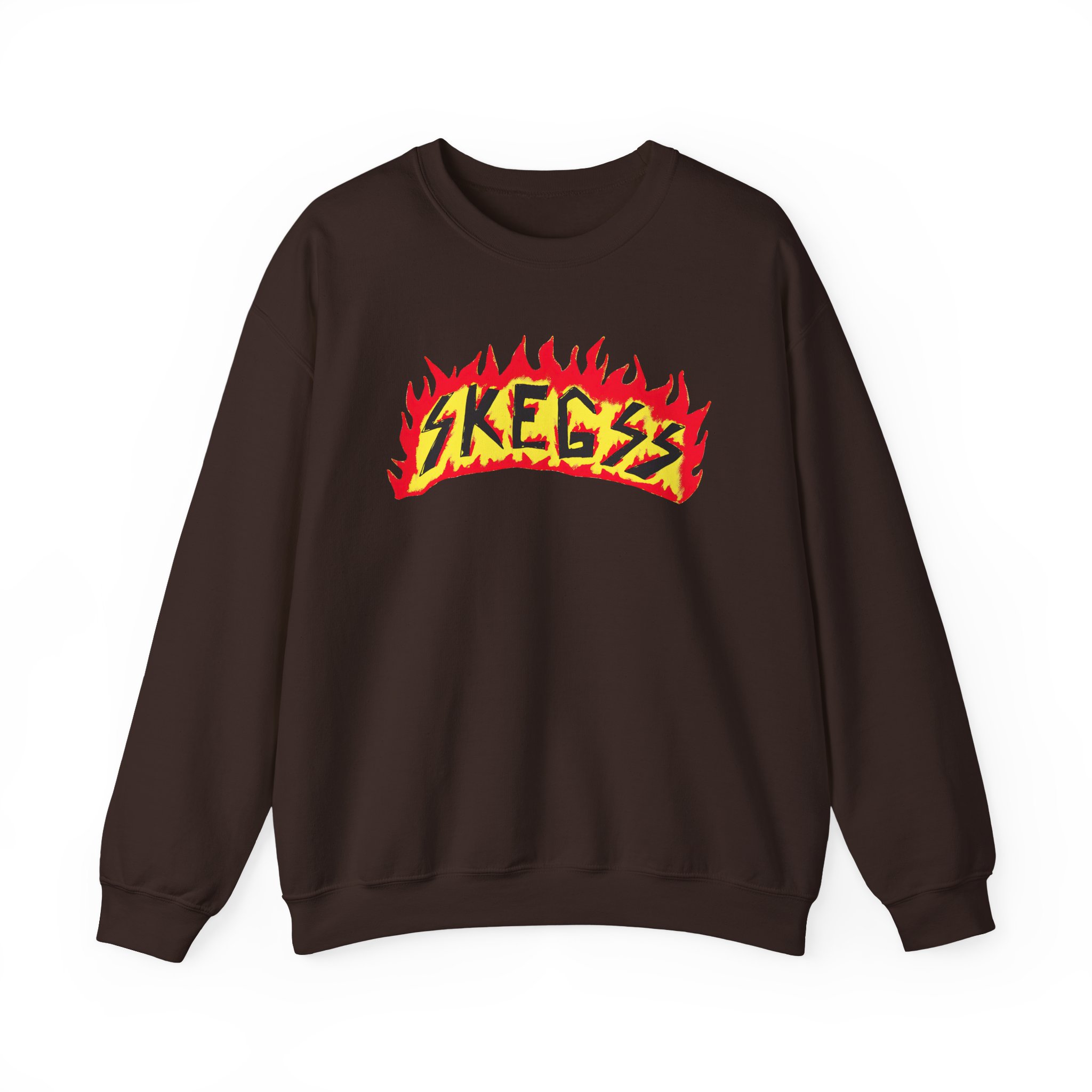 Skegss Flame Logo Unisex Heavy Blendâ„¢ Crewneck Sweatshirt