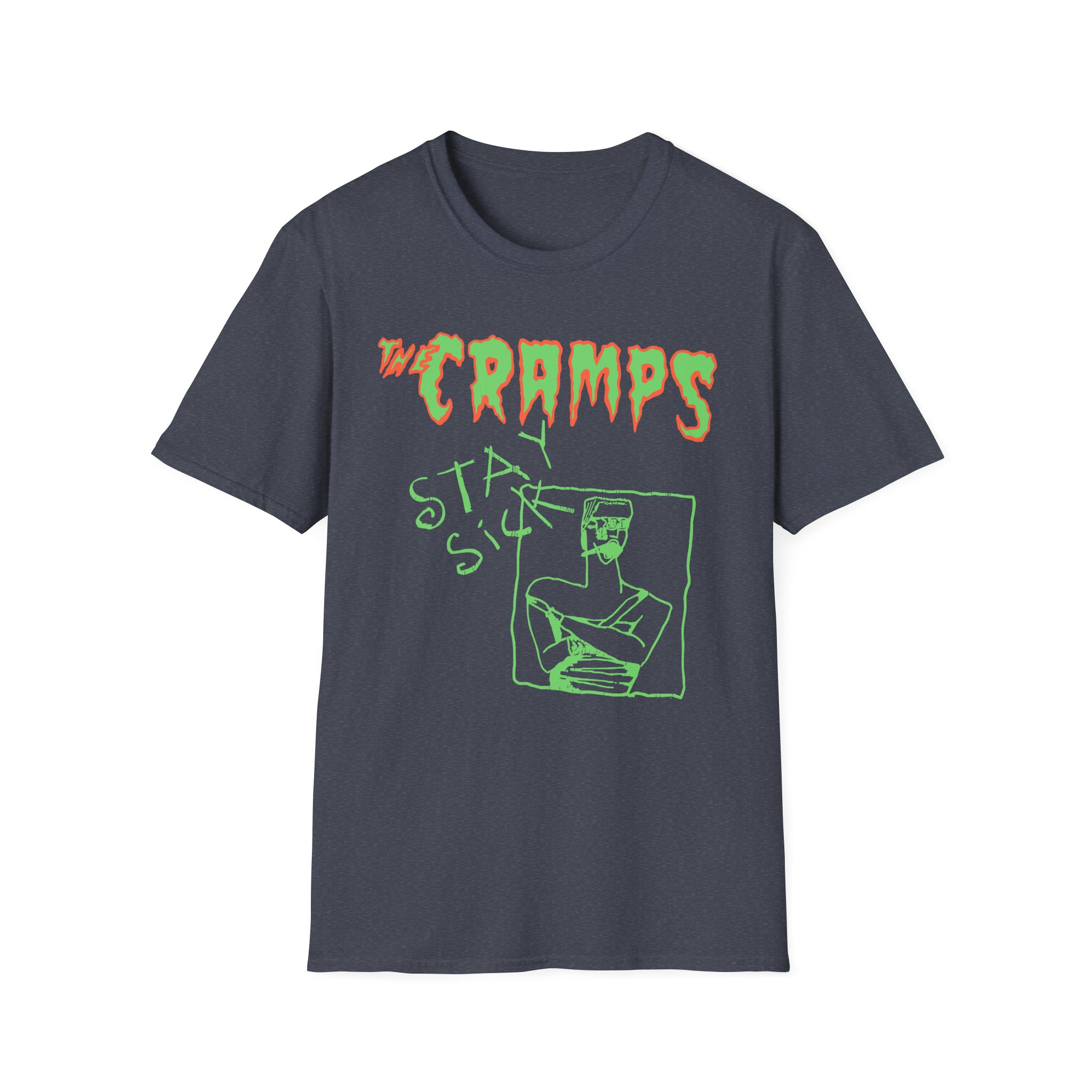 The Cramps Stay Sick Unisex Softstyle T-Shirt