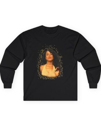 Aaliyah Self Titled Portrait Unisex Ultra Cotton Long Sleeve Tee
