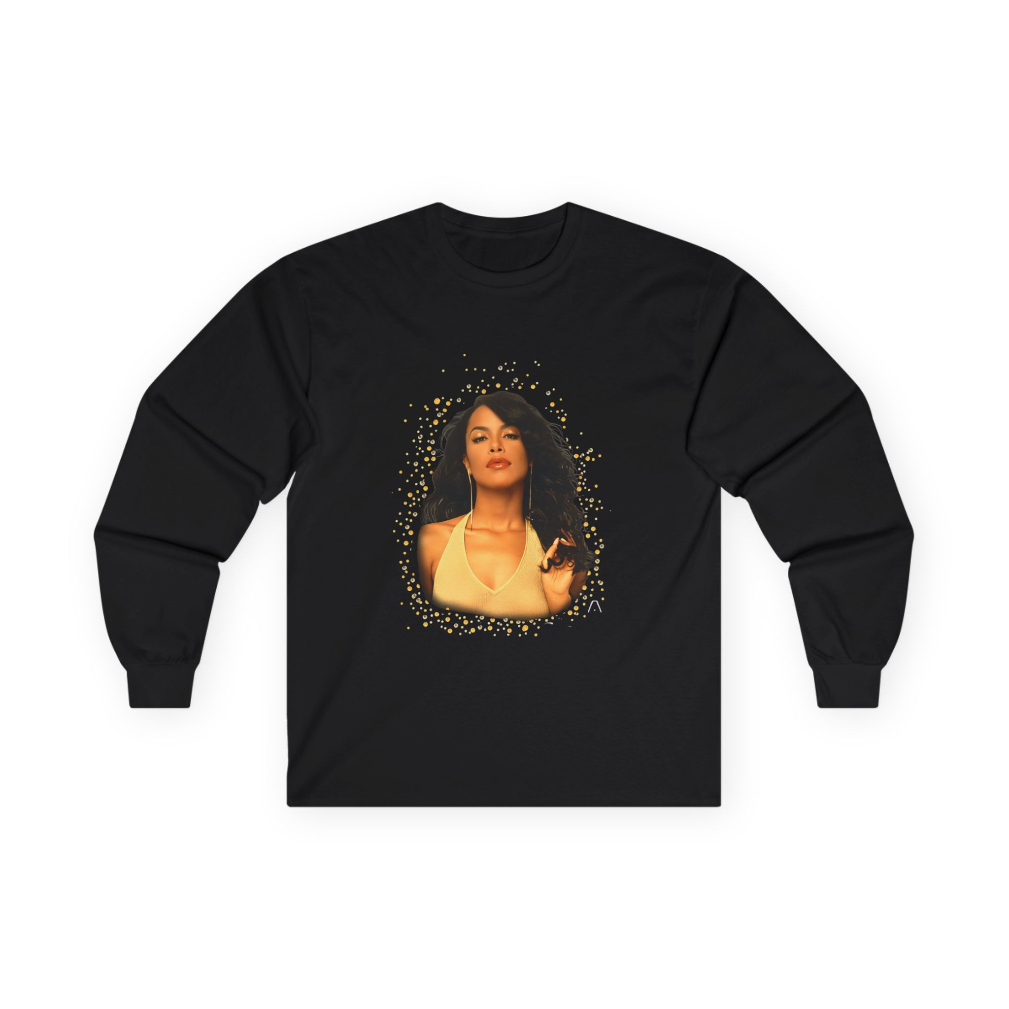 Aaliyah Self Titled Portrait Unisex Ultra Cotton Long Sleeve Tee