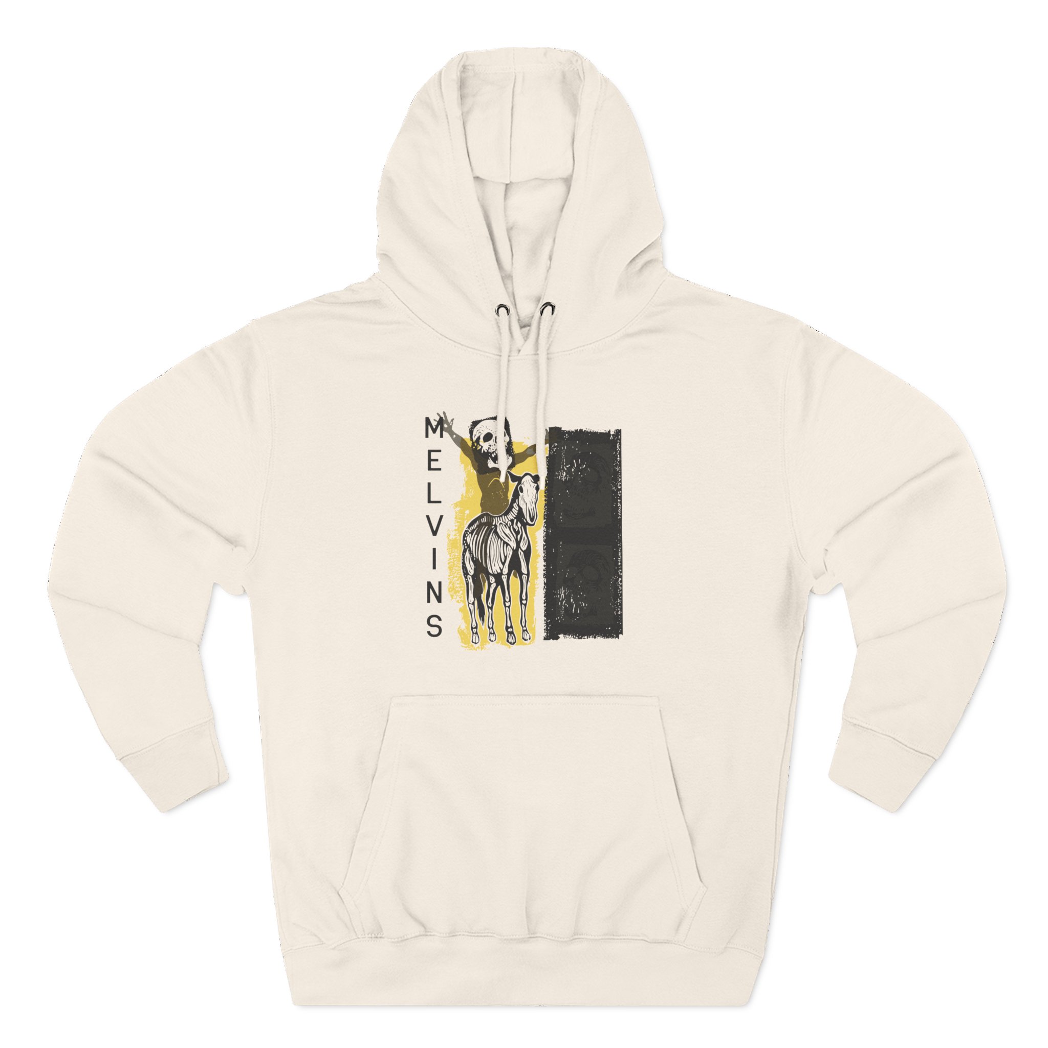 Melvins Self Titled Three-Panel Fleece Hoodie