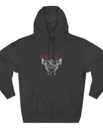 Sepultura Mmxxiii Three-Panel Fleece Hoodie