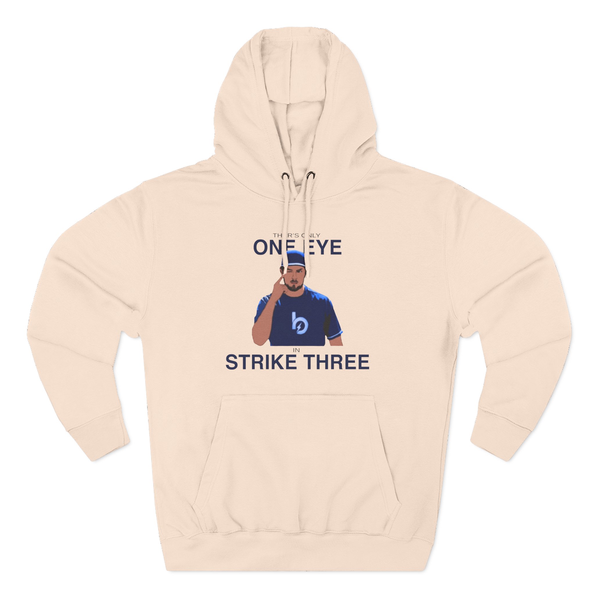 Trevor Bauer One Eye Strike Three Three-Panel Fleece Hoodie