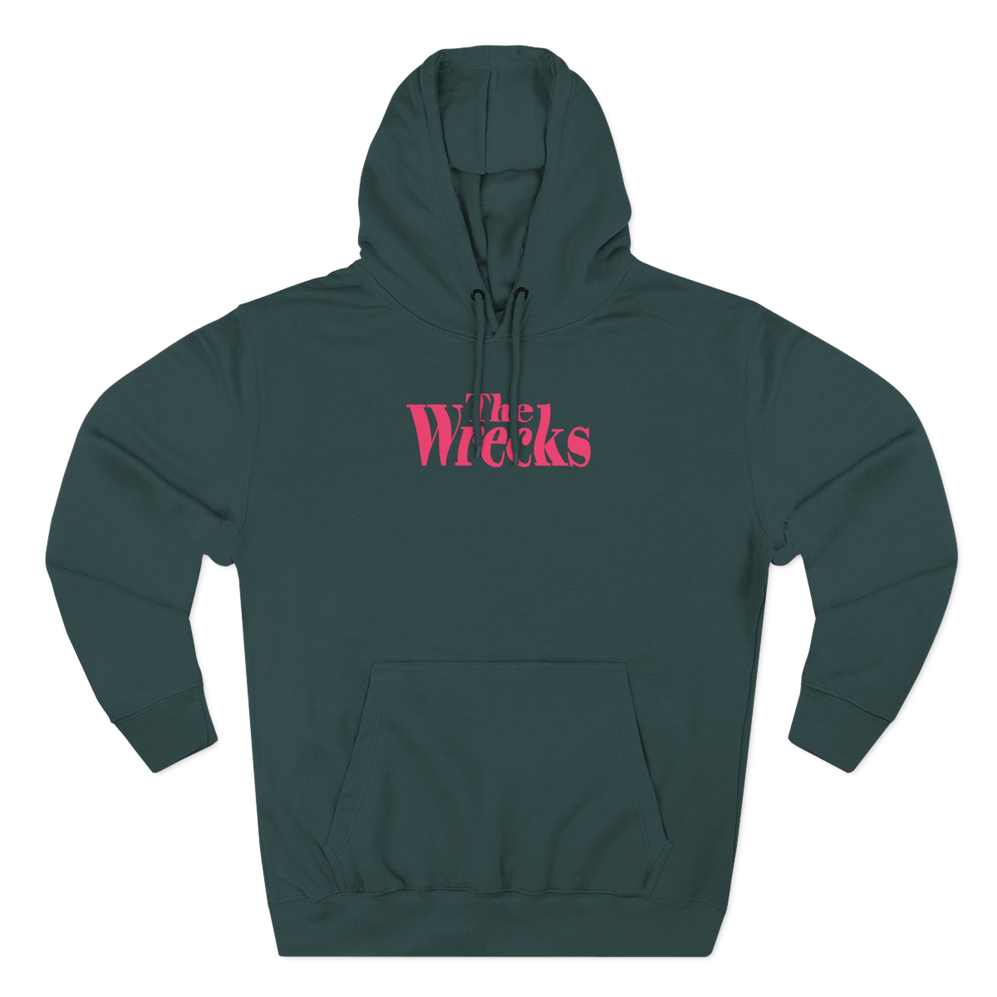 The Wrecks Wavy Three-Panel Fleece Hoodie