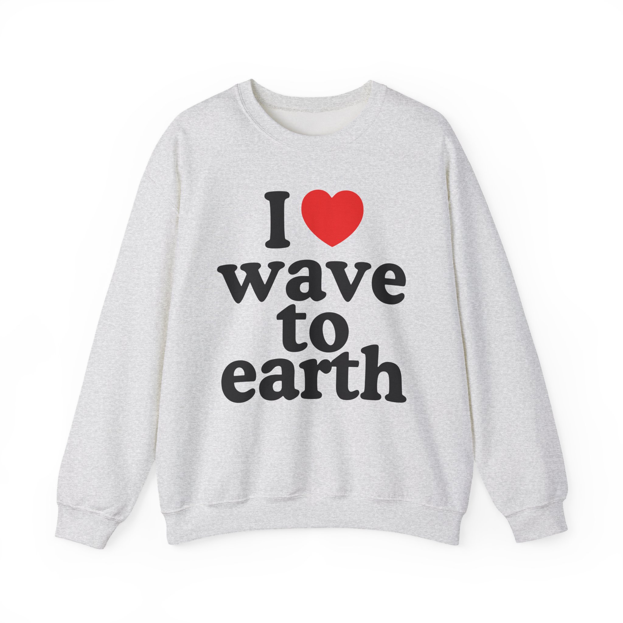 Wave to Earth Unisex Heavy Blendâ„¢ Crewneck Sweatshirt