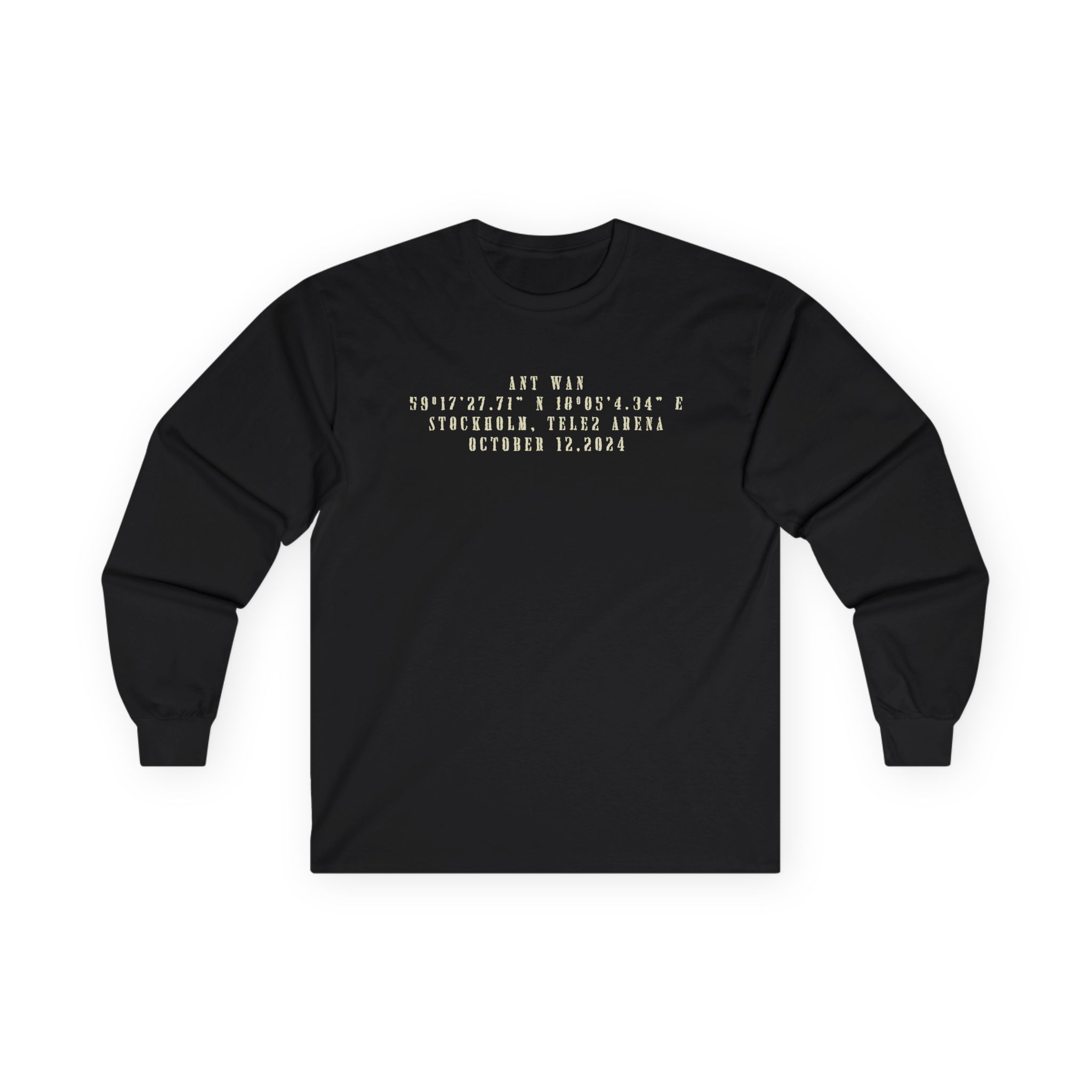 Antwan Tele2 Arena Unisex Ultra Cotton Long Sleeve Tee