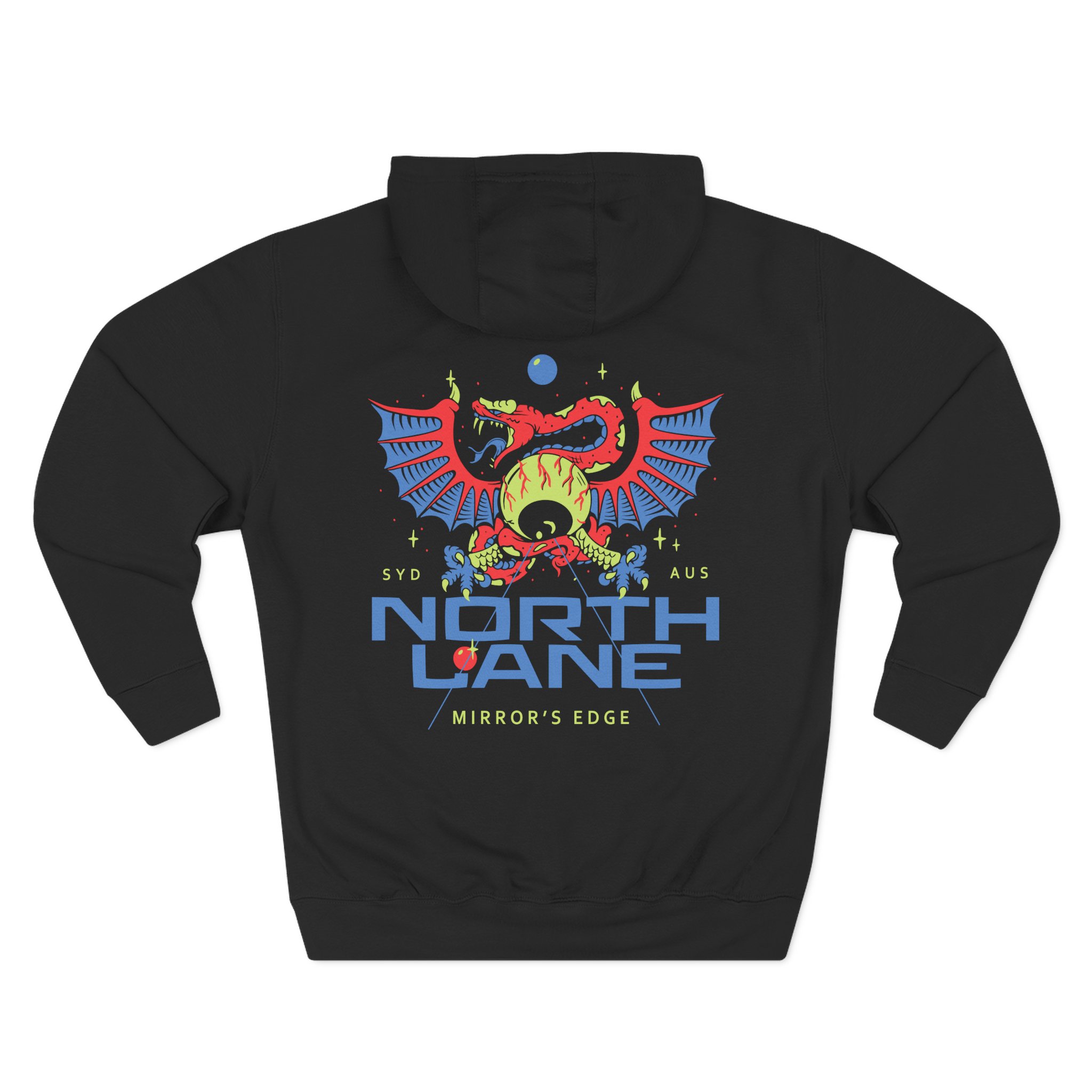 Northlane Dragon Eye Three-Panel Fleece Hoodie