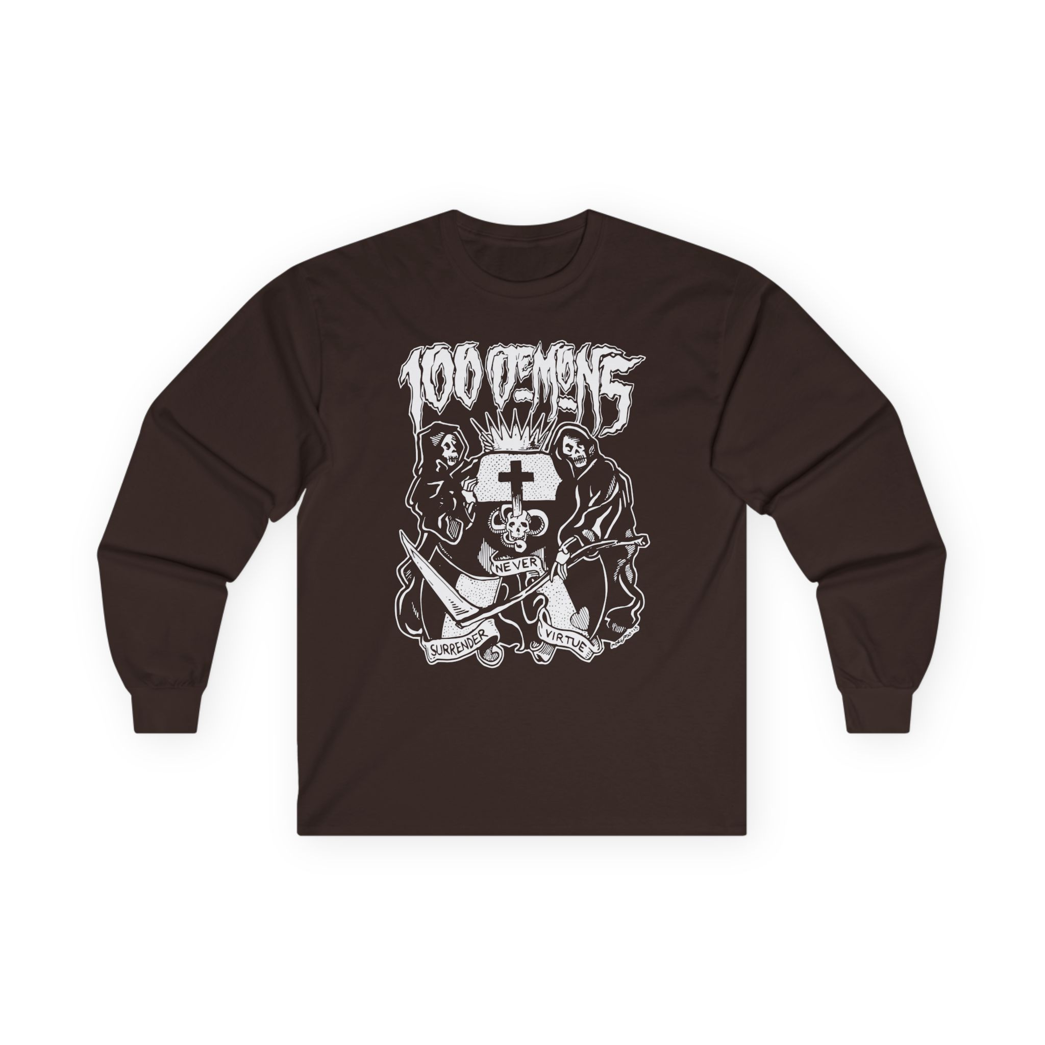 100 Demons Unisex Ultra Cotton Long Sleeve Tee