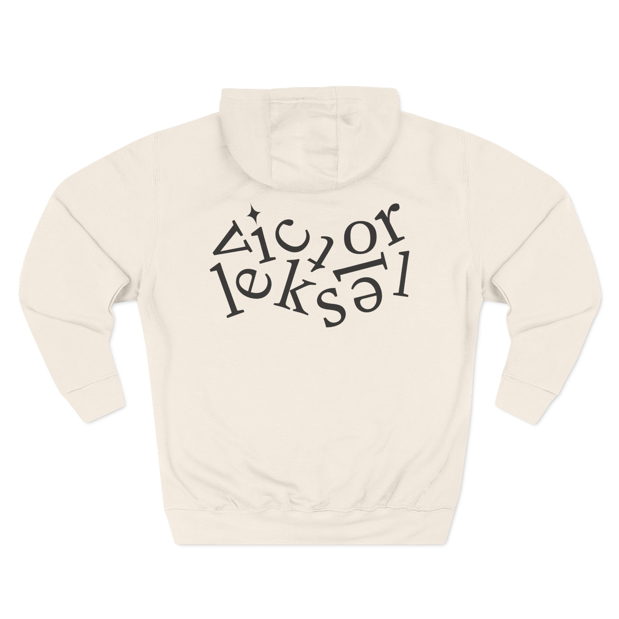 Victor Leksell Three-Panel Fleece Hoodie