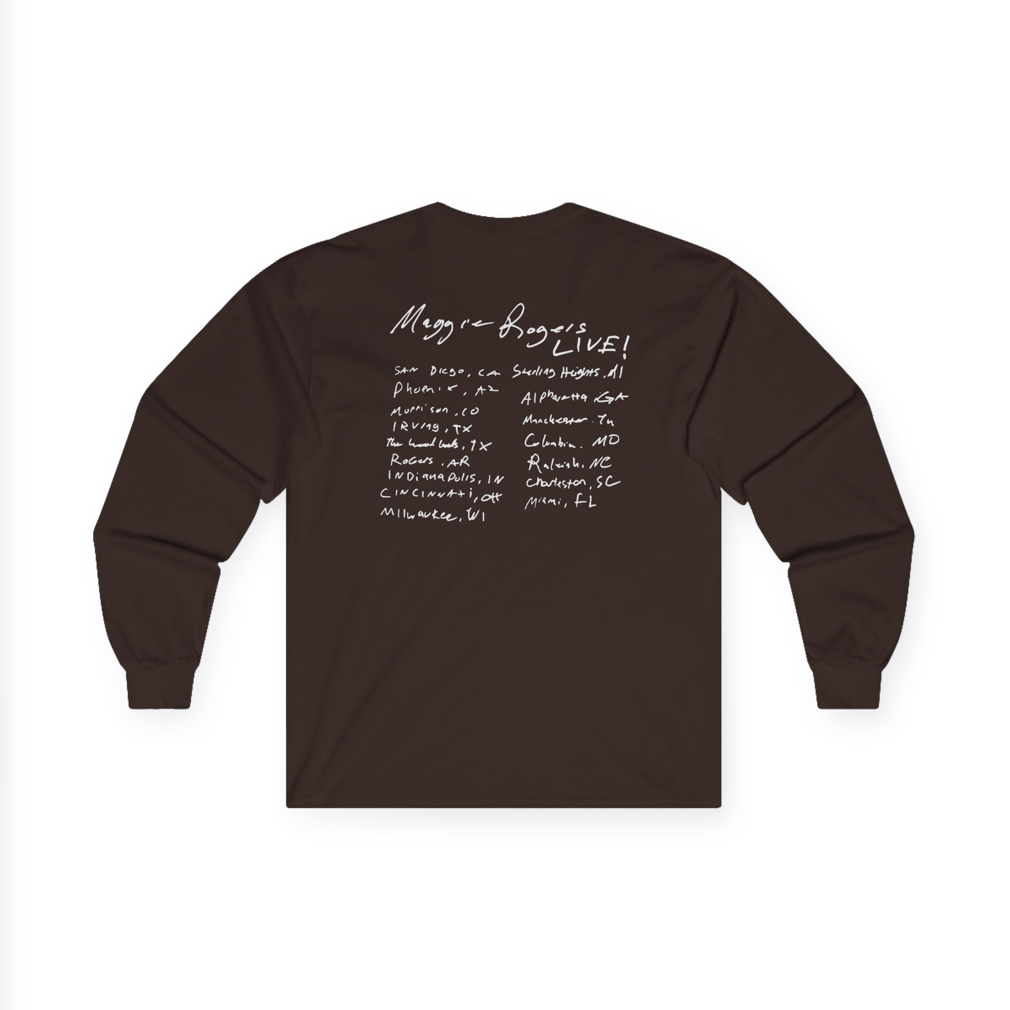 Maggie Rogers The Don't Forget Me Unisex Ultra Cotton Long Sleeve Tee