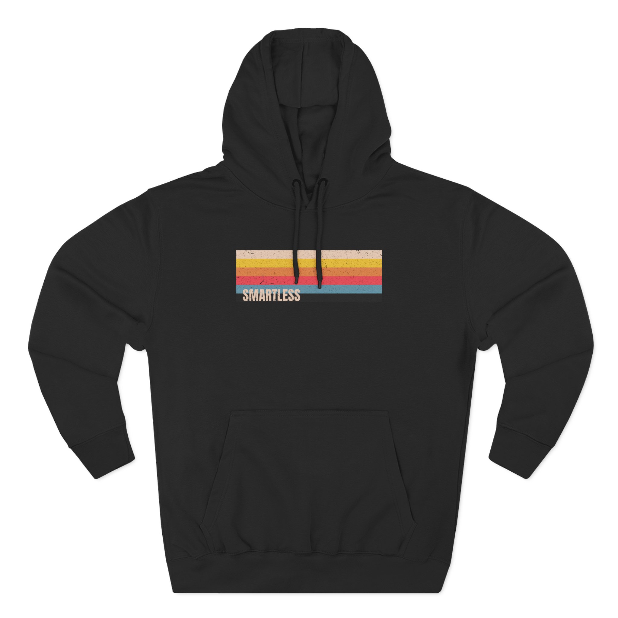 Smartless Three-Panel Fleece Hoodie