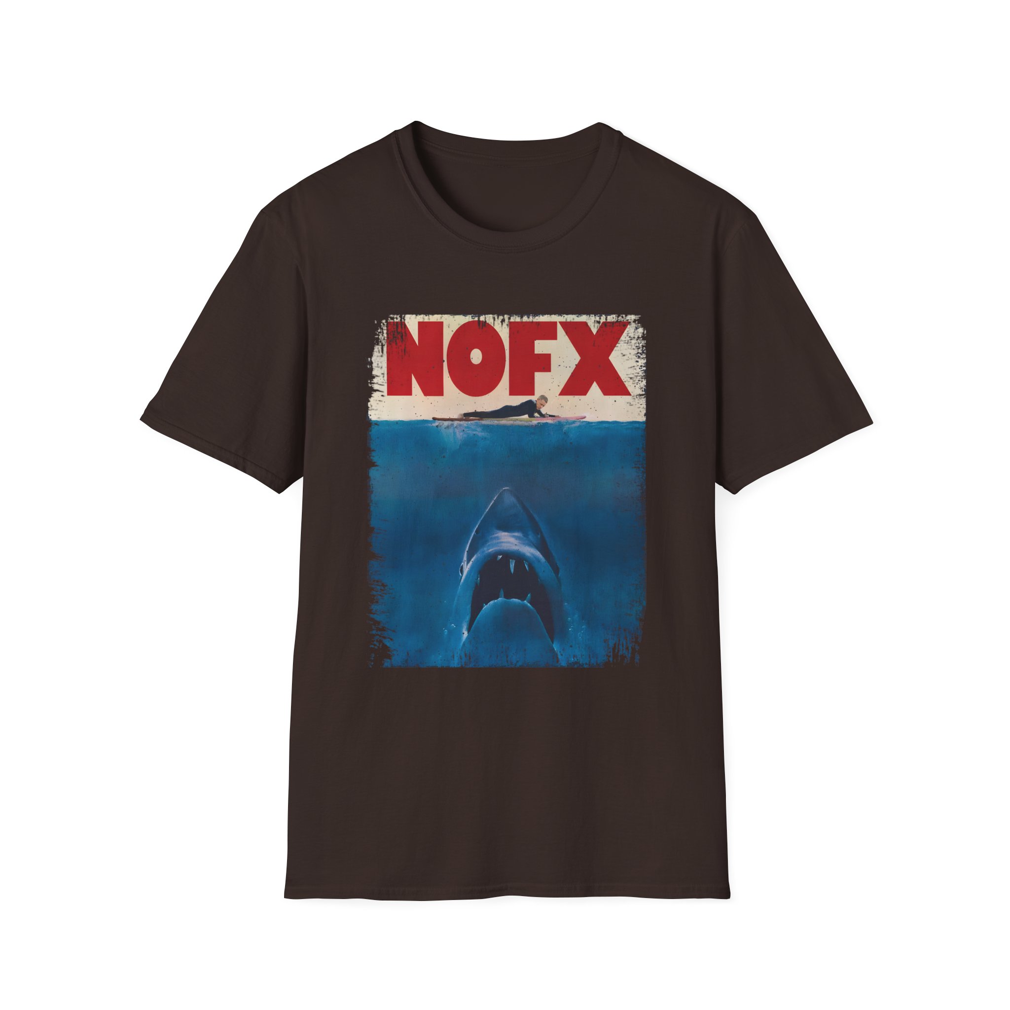 Nofx Surfer Unisex Softstyle T-Shirt