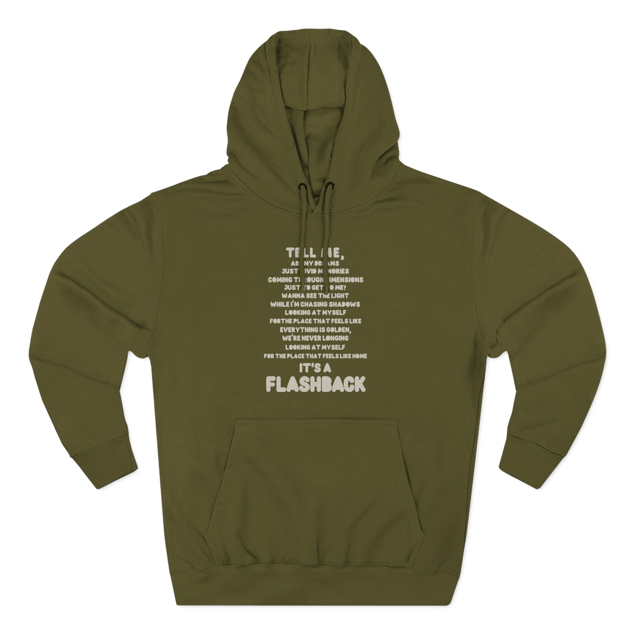 Liquid Stranger Flashback Three-Panel Fleece Hoodie