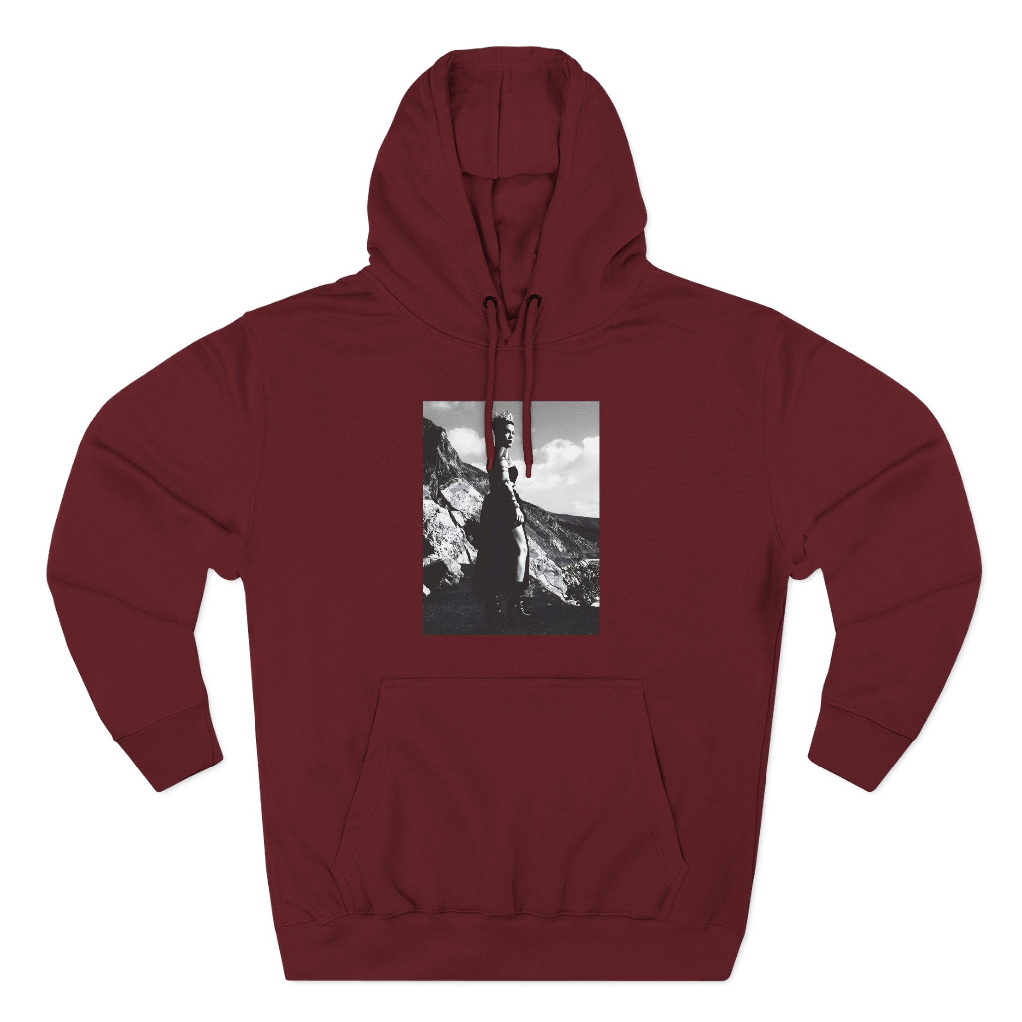 P!nk Trustfall Charcoal Three-Panel Fleece Hoodie
