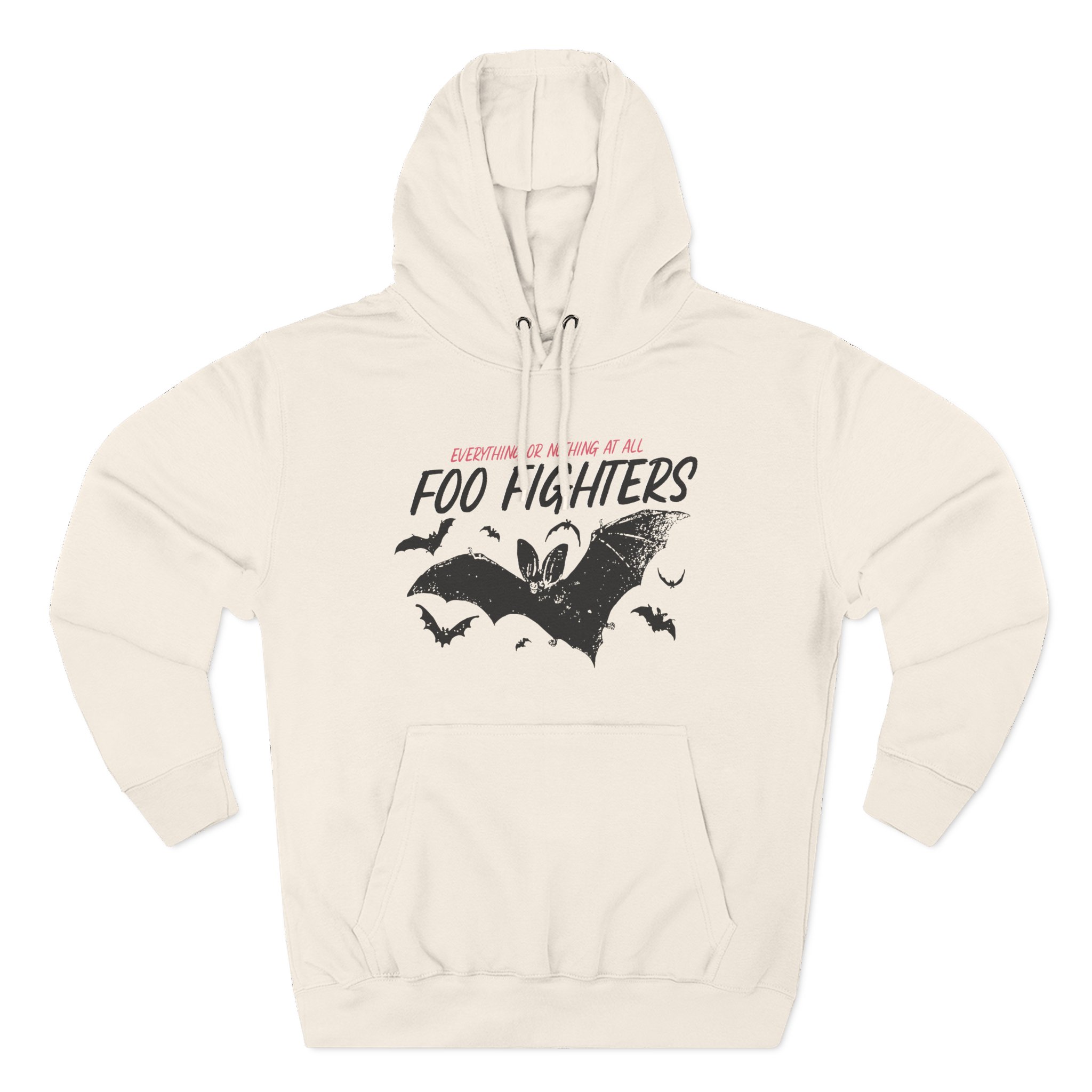 Foo Fighters Bat Three-Panel Fleece Hoodie